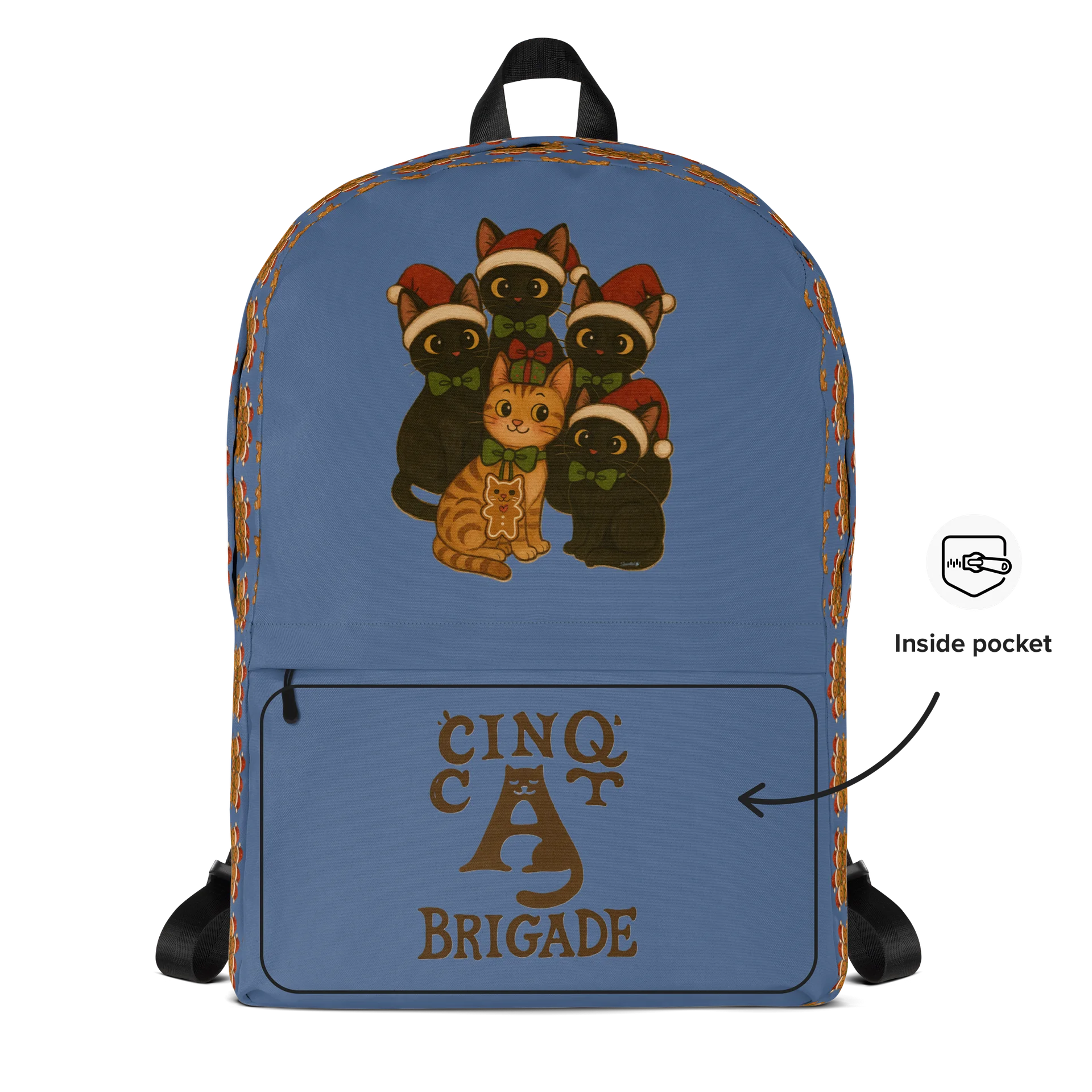 Cat brigade winter All-Over Backpack product image (5)