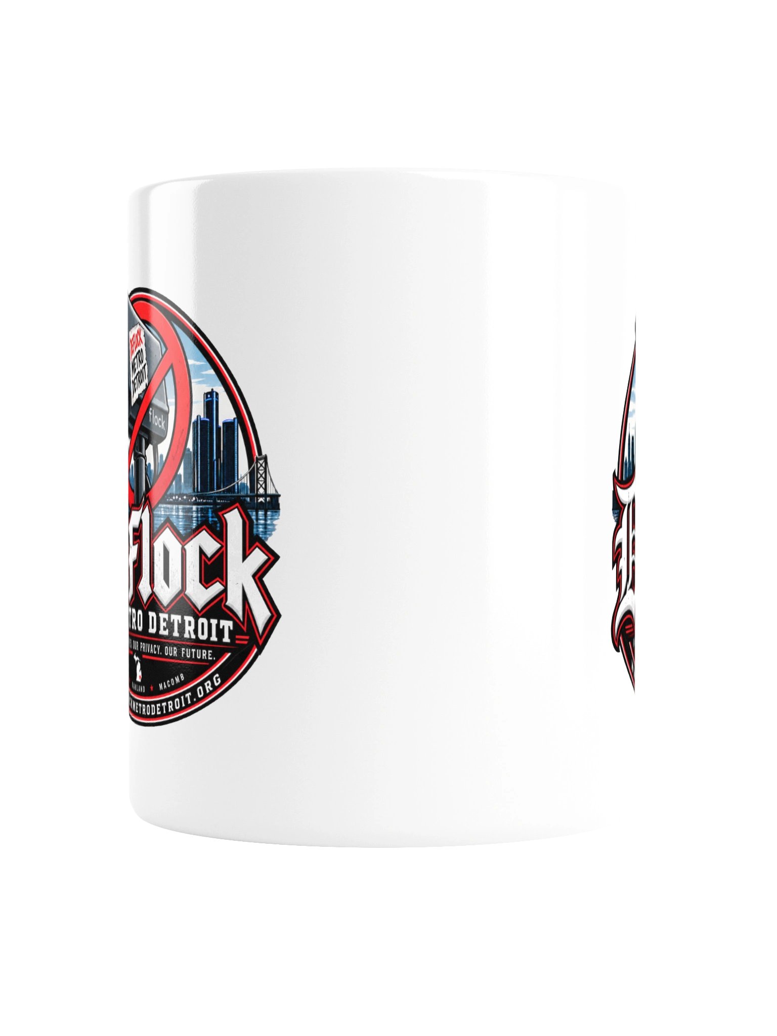 DeFlock Metro Detroit Logo Mug product image (4)