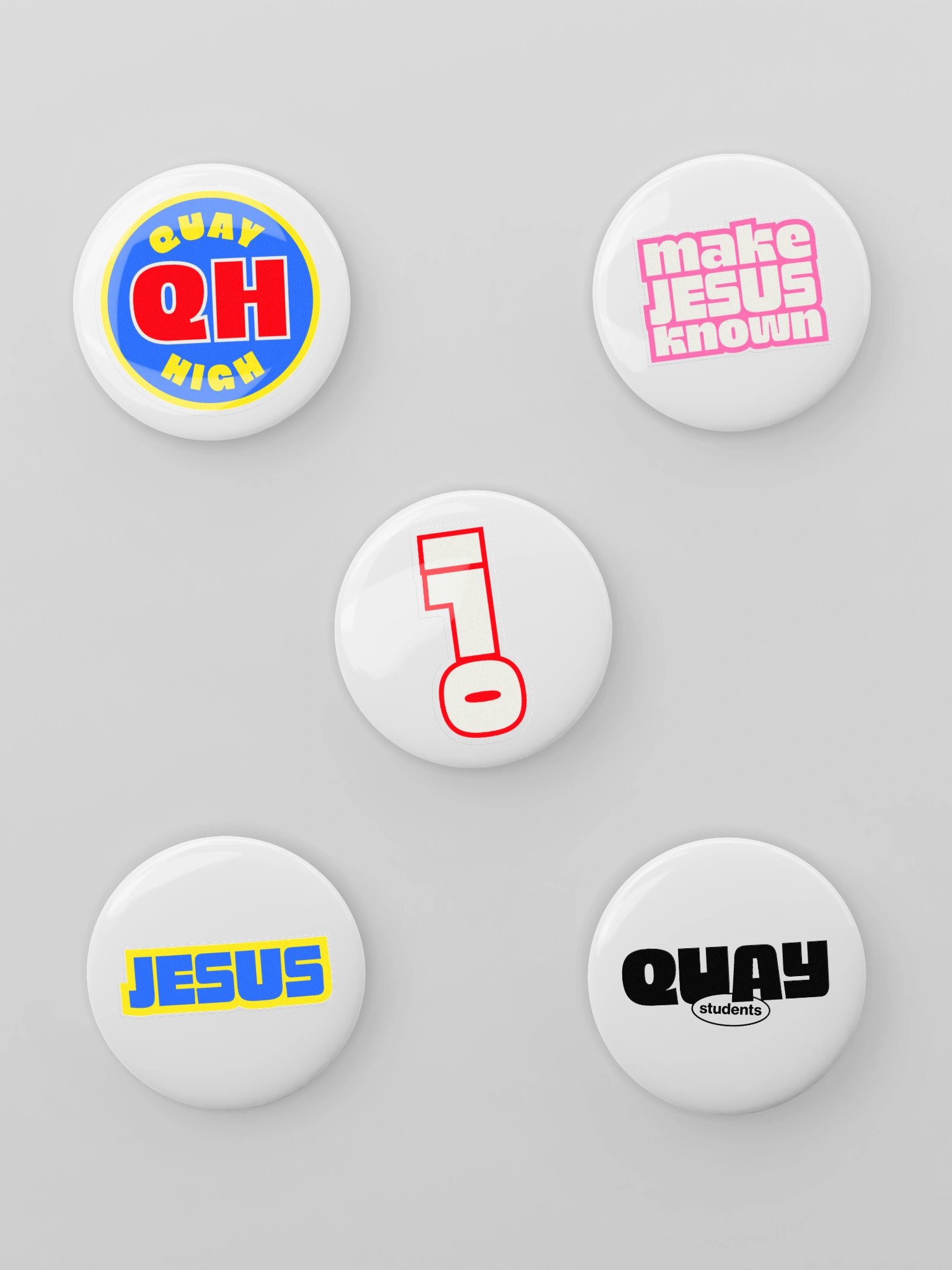 quay students HS button pin pack product image (1)
