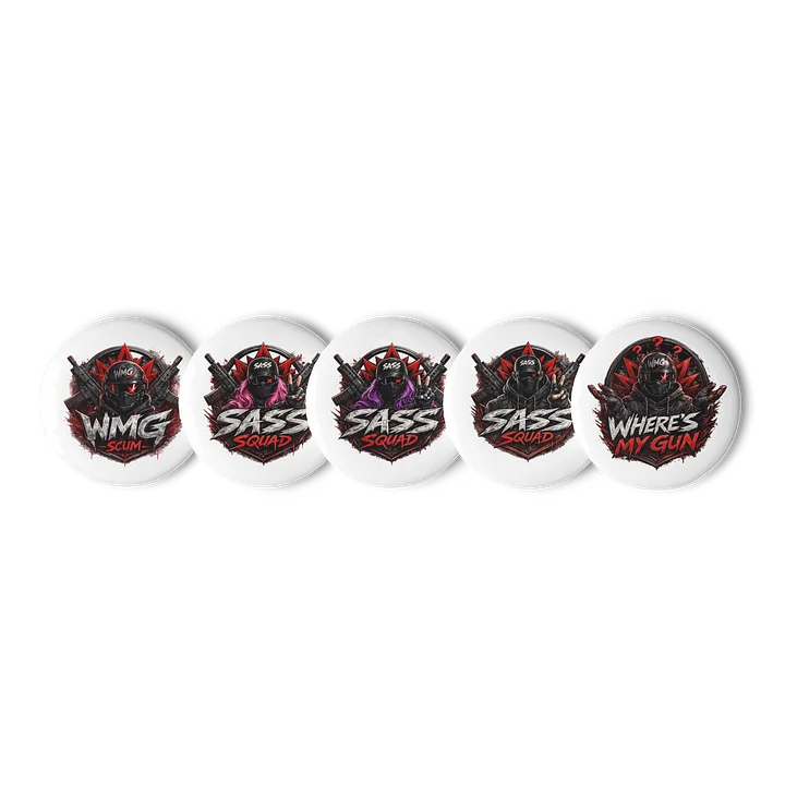 WMG/Sass Squad Buttons product image (1)