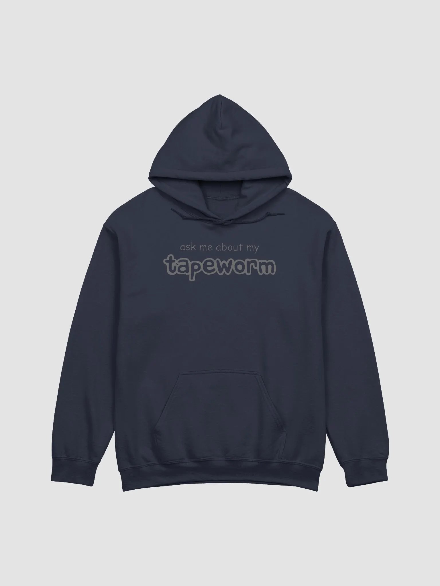 ask me about my tapeworm classic hoodie product image (2)