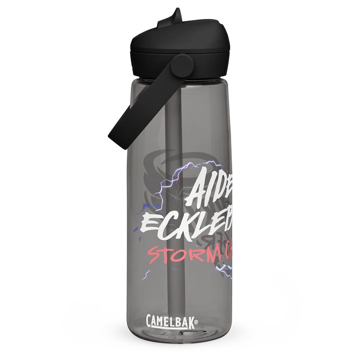Colored flip up straw Bottle product image (1)