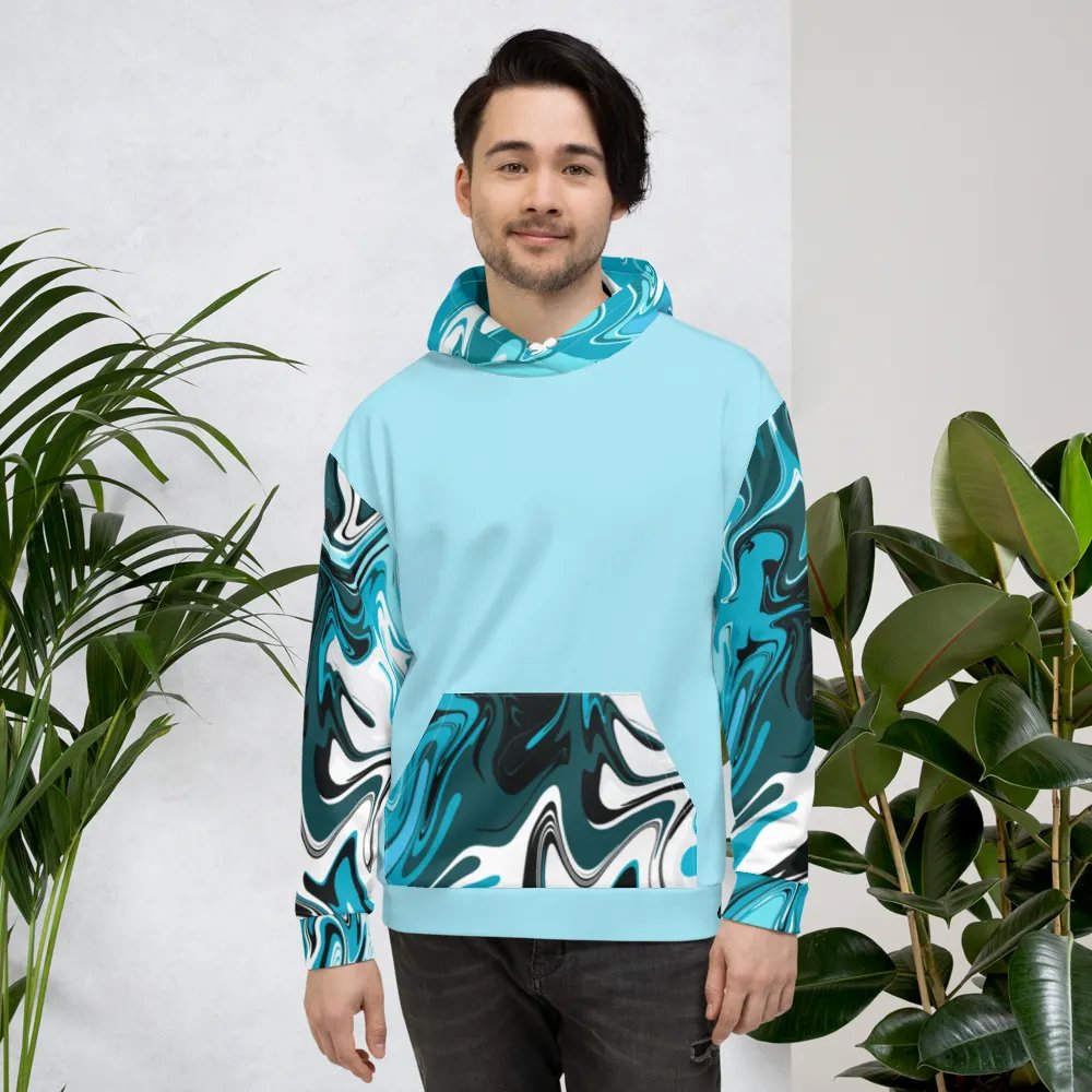 Blue Swirl Hoodie product image (7)