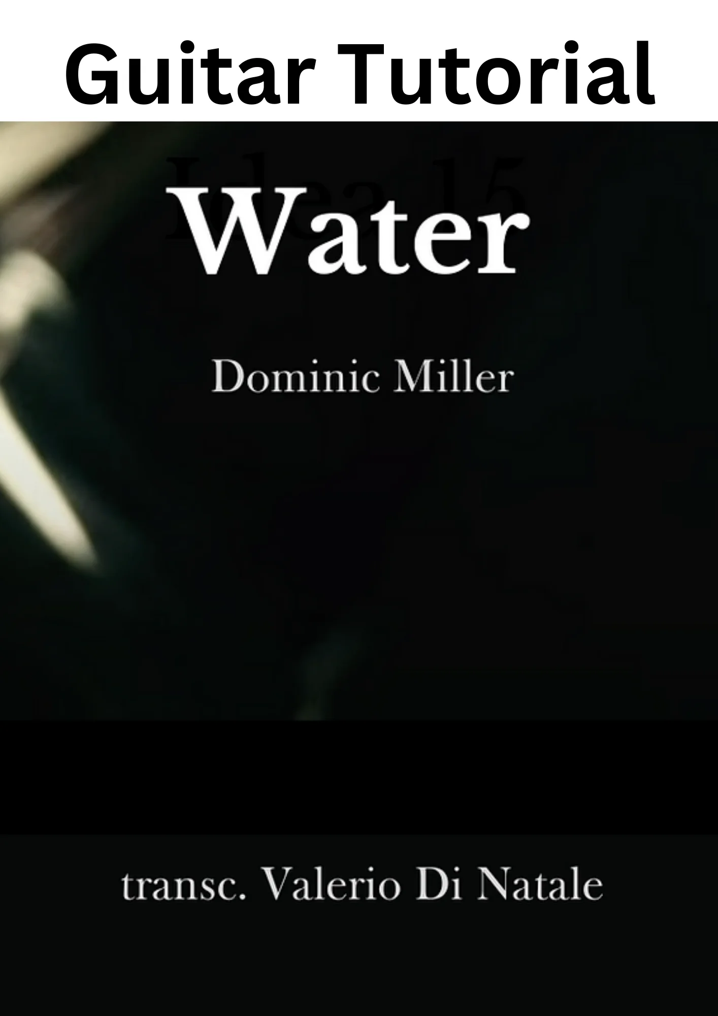 Water by Dominic Miller. product image (1)