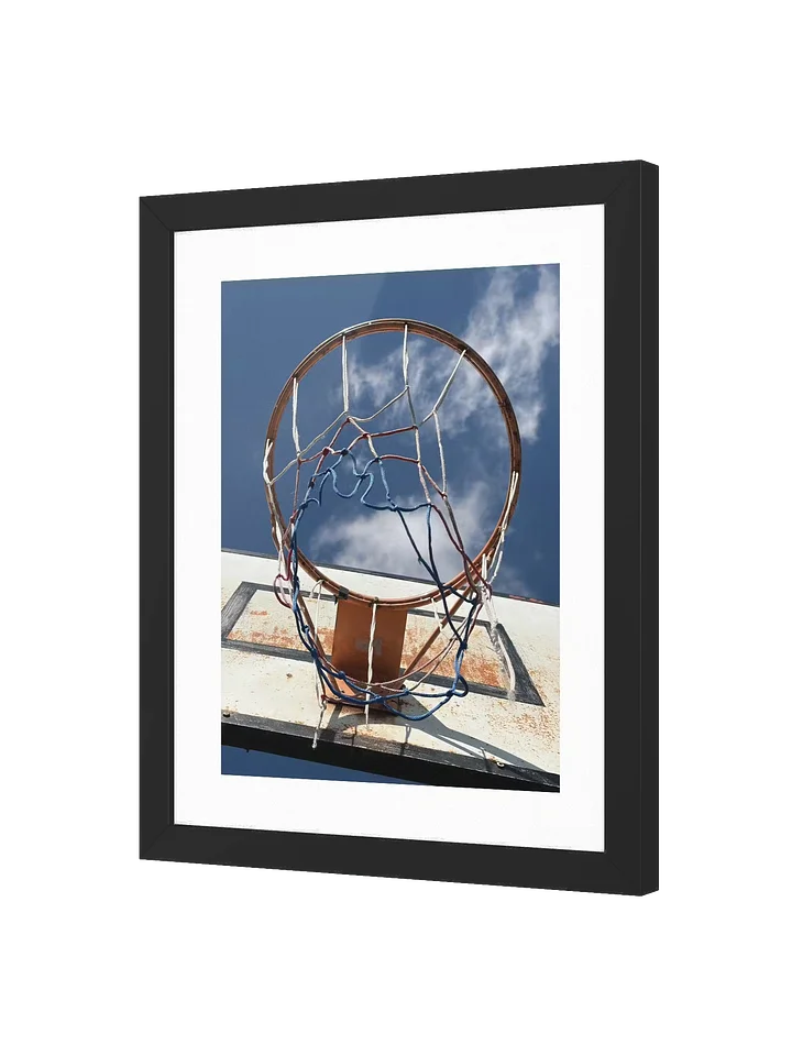 Cloud and Hoop Framed Art Print product image (6)