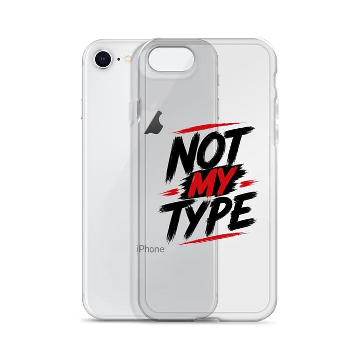 MY Red Brush-Stroke iPhone Case product image (55)
