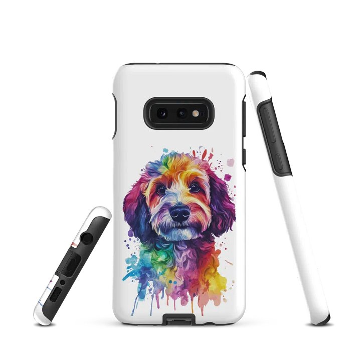 Vibrant Cockapoo Dog Portrait Tough Case for Samsung® product image (1)