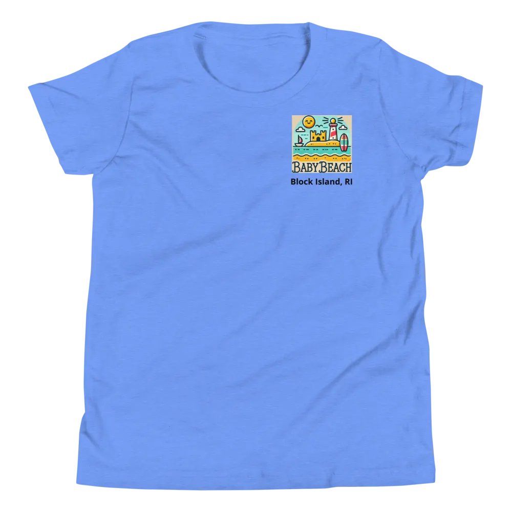 Baby Beach Adventure Youth T-Shirt - Block Island, RI product image (28)