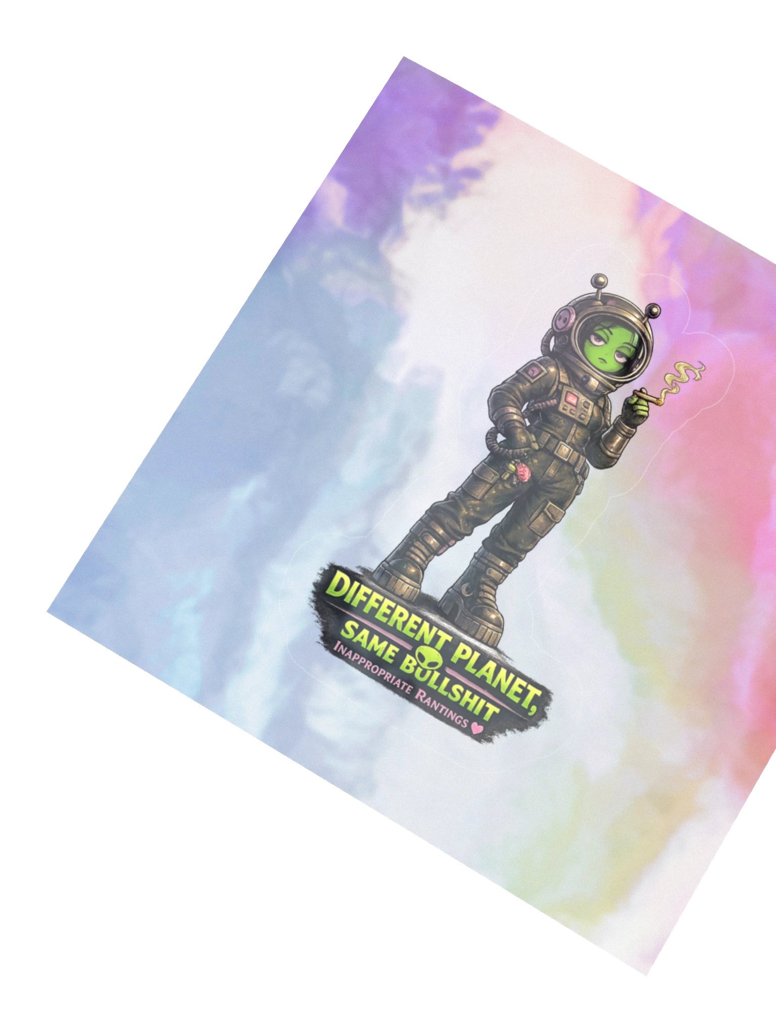 Different Planet, Same Bullshit Sticker Sheet product image (2)