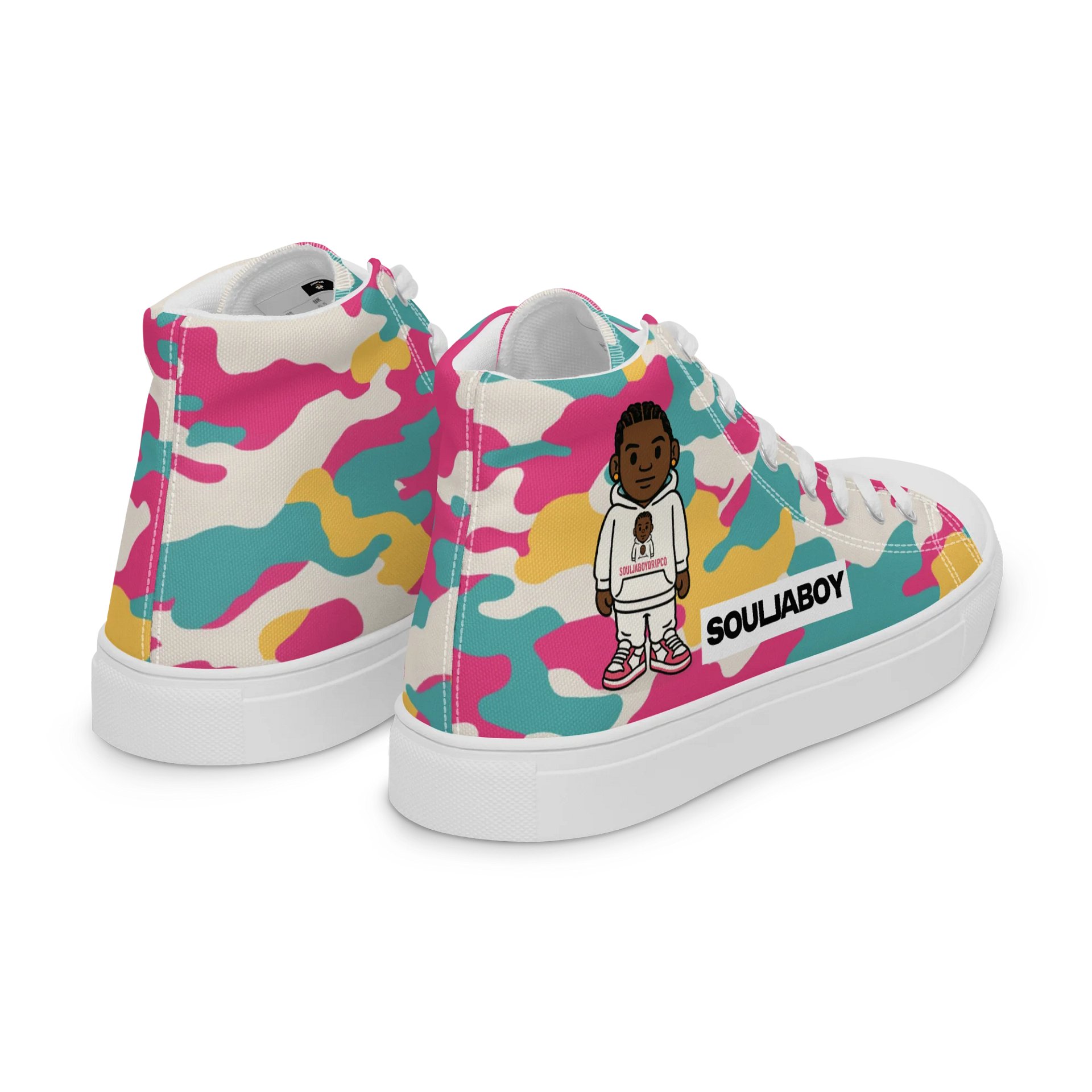 SOULJABOYDRIPCO CAMO SNEAKERS product image (9)