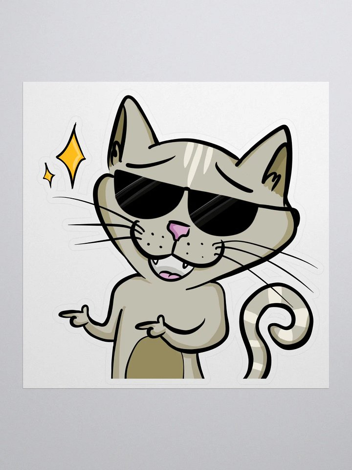 Coolcat Floop Sticker product image (1)