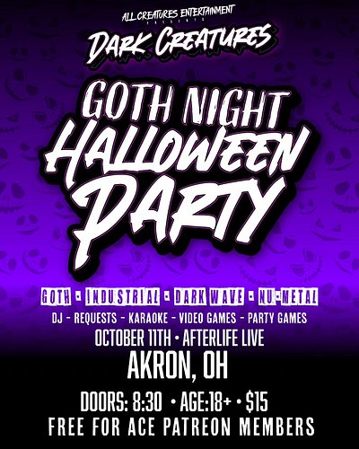 October is about to be wild! This Saturday is the start of our Halloween Parties! 🎃🖤

Come enjoy Goth Night this Saturday at ...