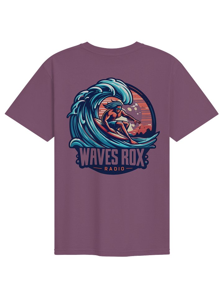 Waves Rox Radio - Printed on Back product image (1)