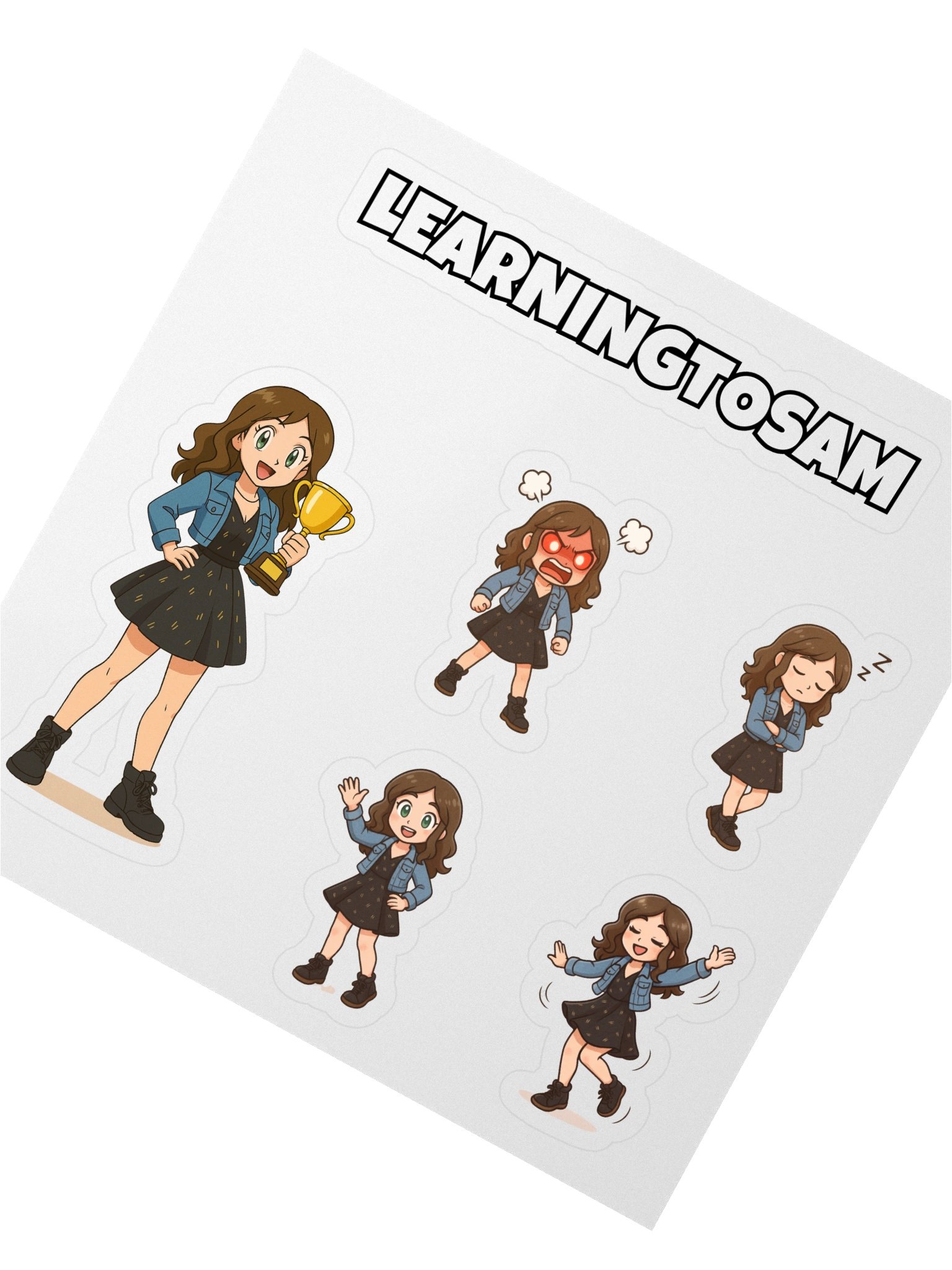 LearningtoSam Stickers product image (2)