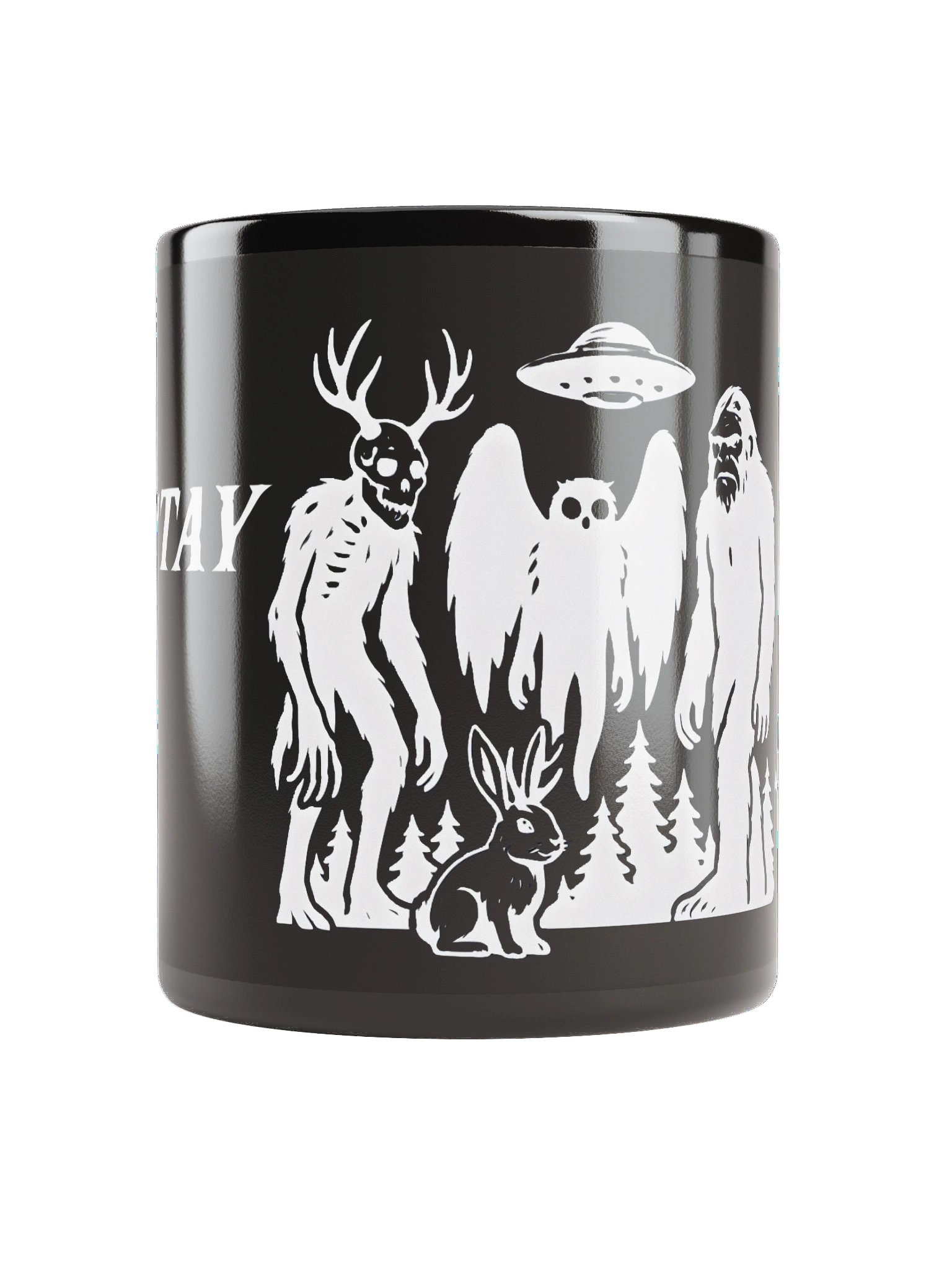 Mythical Creatures Black Glossy Mug product image (10)