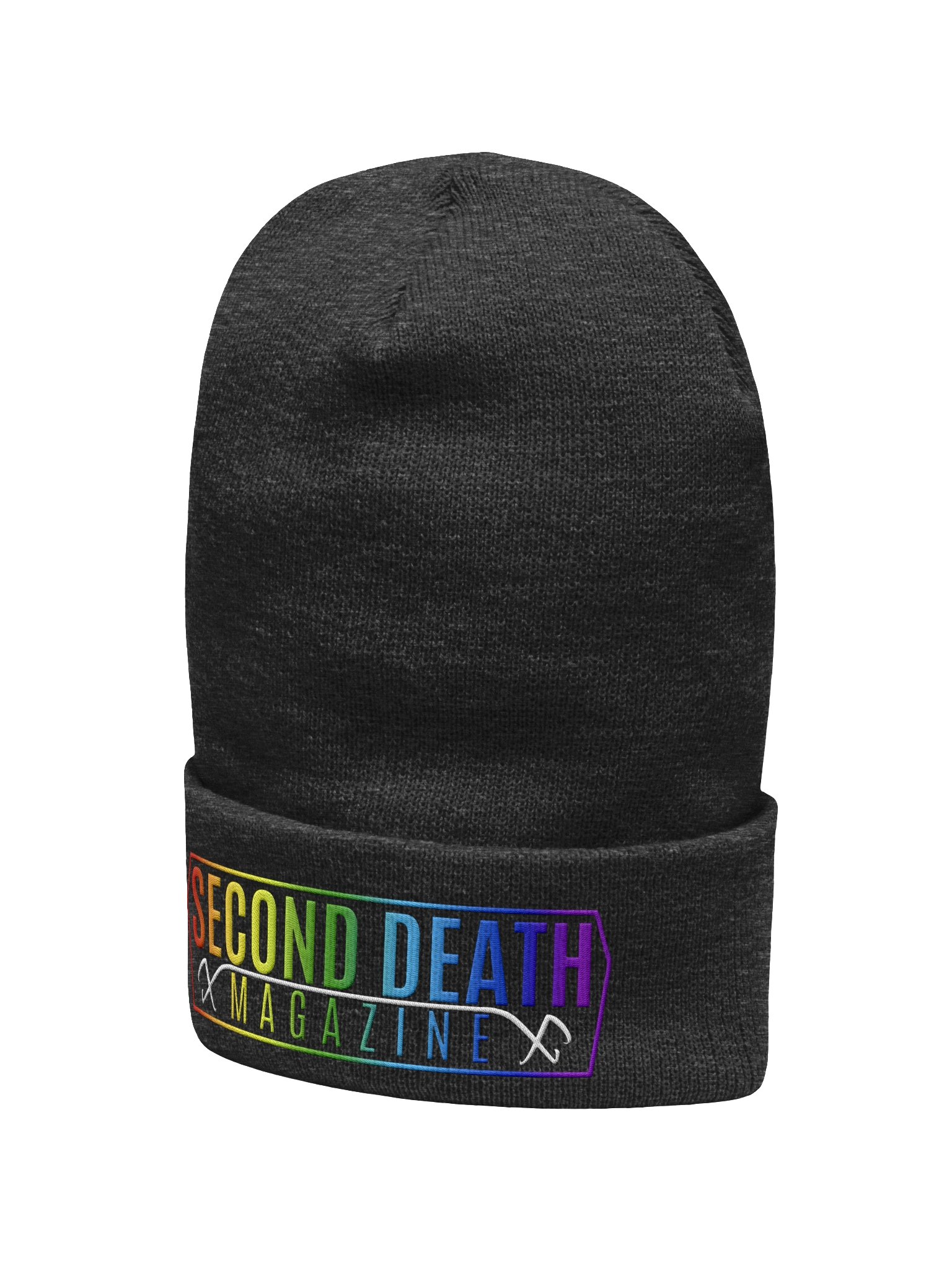Second Death Embroidered Cuffed Beanie product image (2)