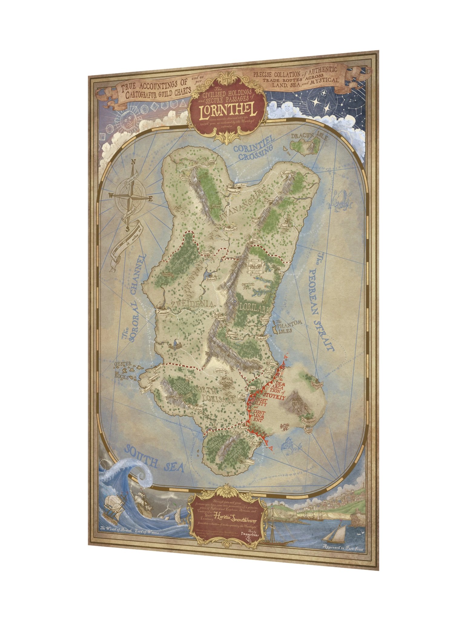 Map - Lorinthel - Poster product image (9)