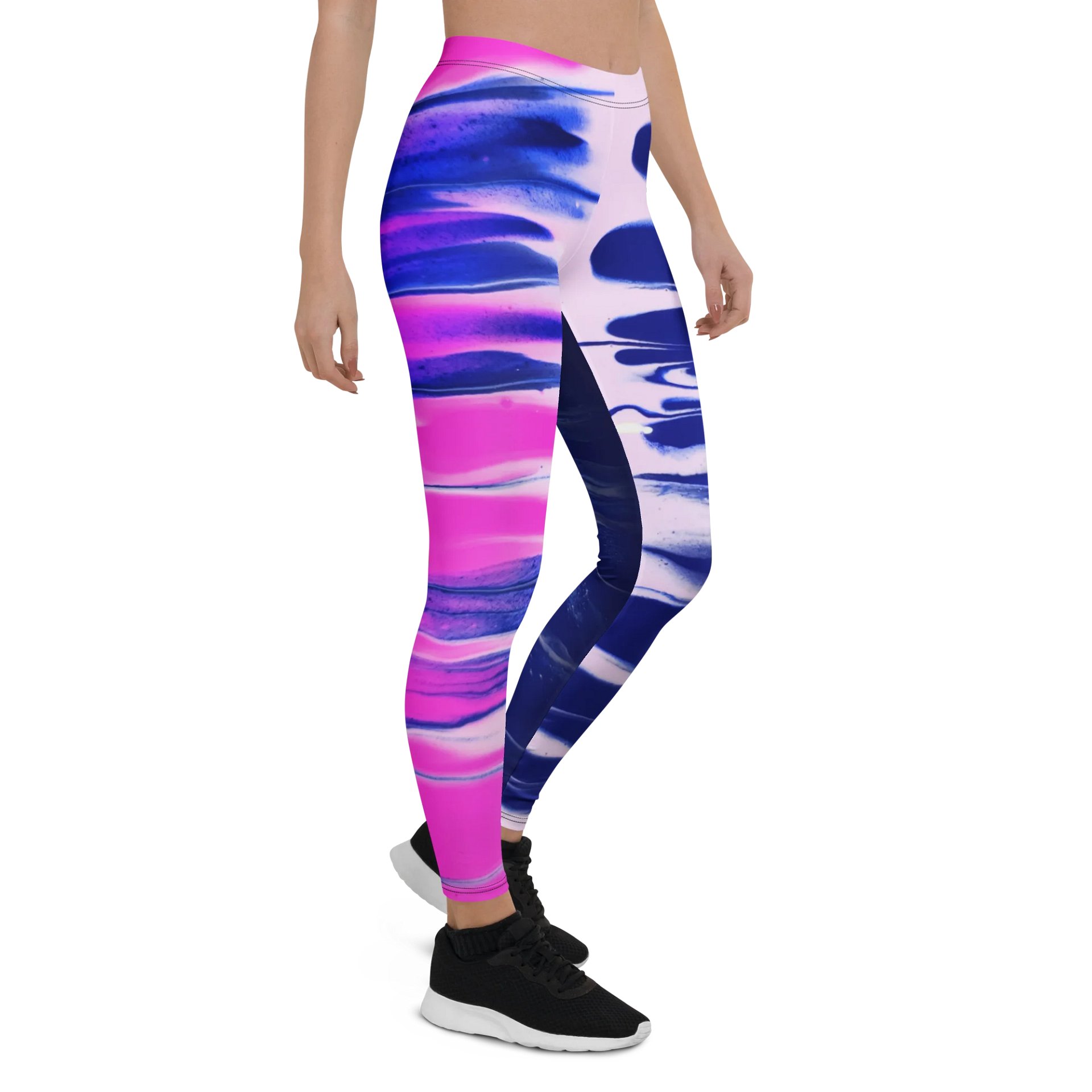 Transgender Flag All-Over Print Leggings All-Over Print Leggings by Sublicolor product image (6)