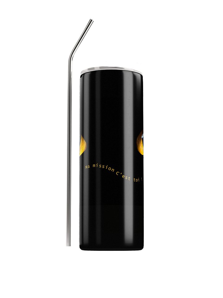 Vaso de acero inoxidable "Gato místico" product image (1)