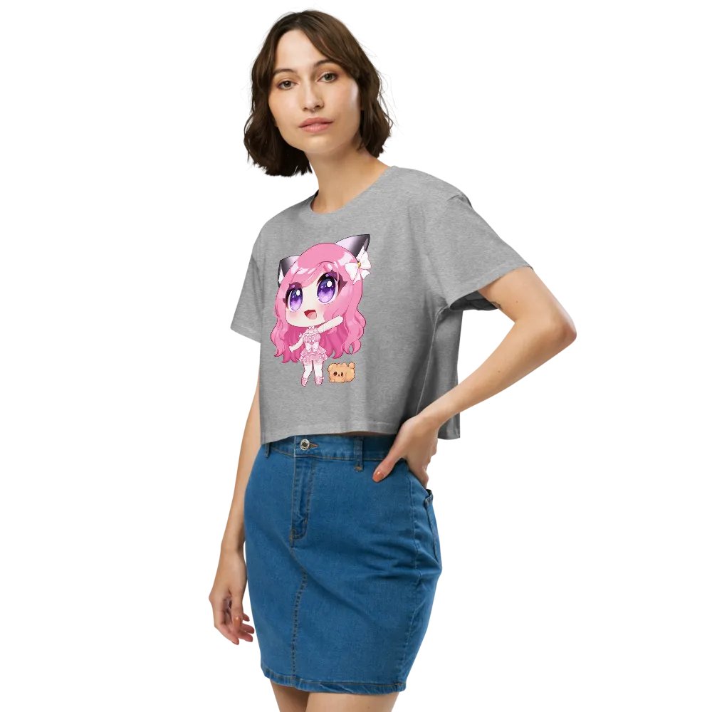 'Hallo!' Chibi Cropped Tee product image (11)