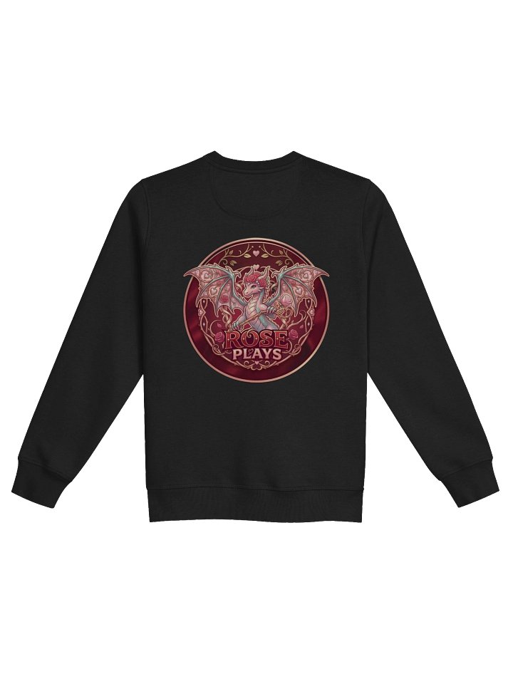 Rose Plays “Crimson Dragon” Signature Crewneck Sweatshirt product image (2)