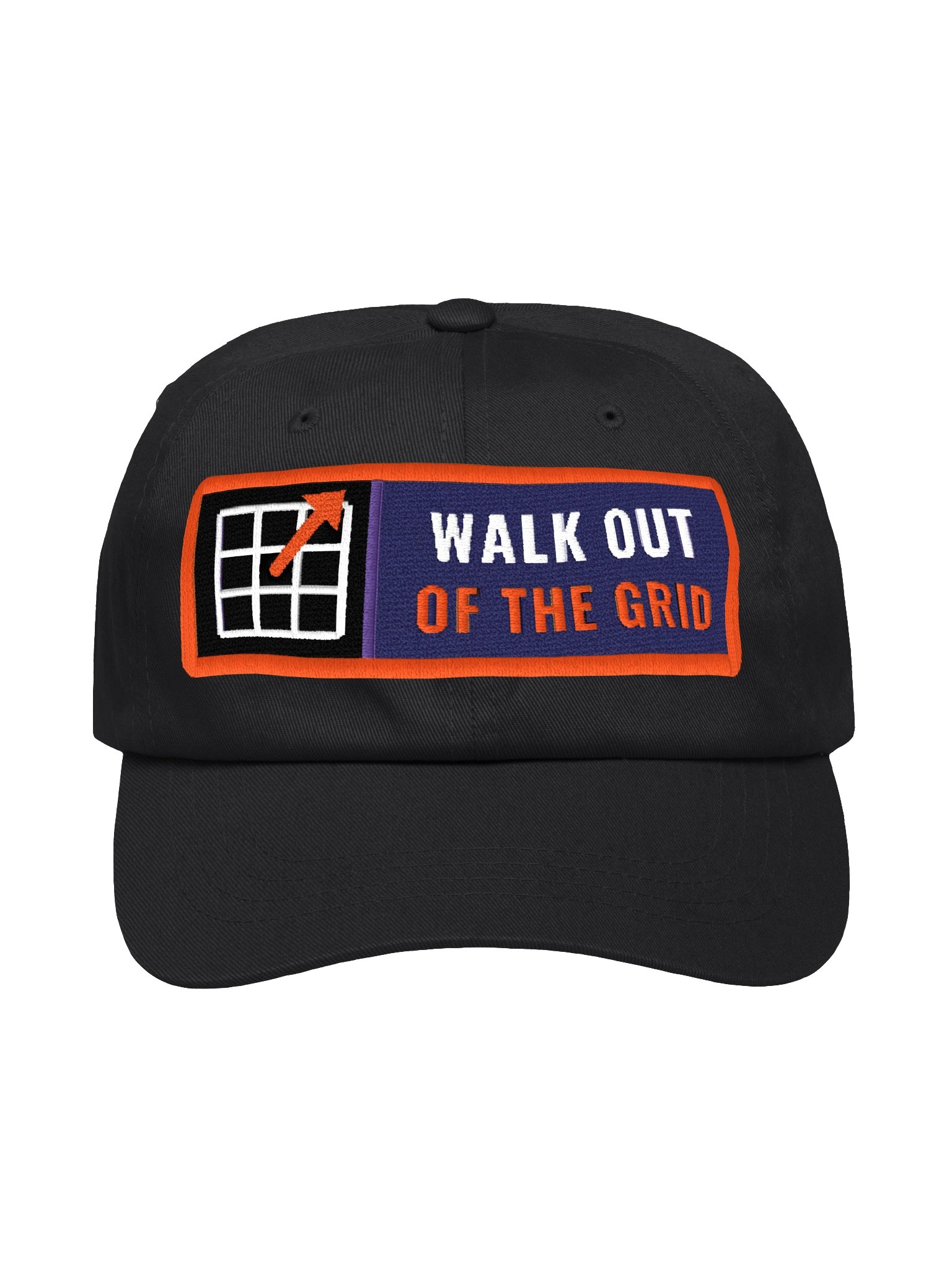 Walk Out of the Grid Dad Hat product image (1)