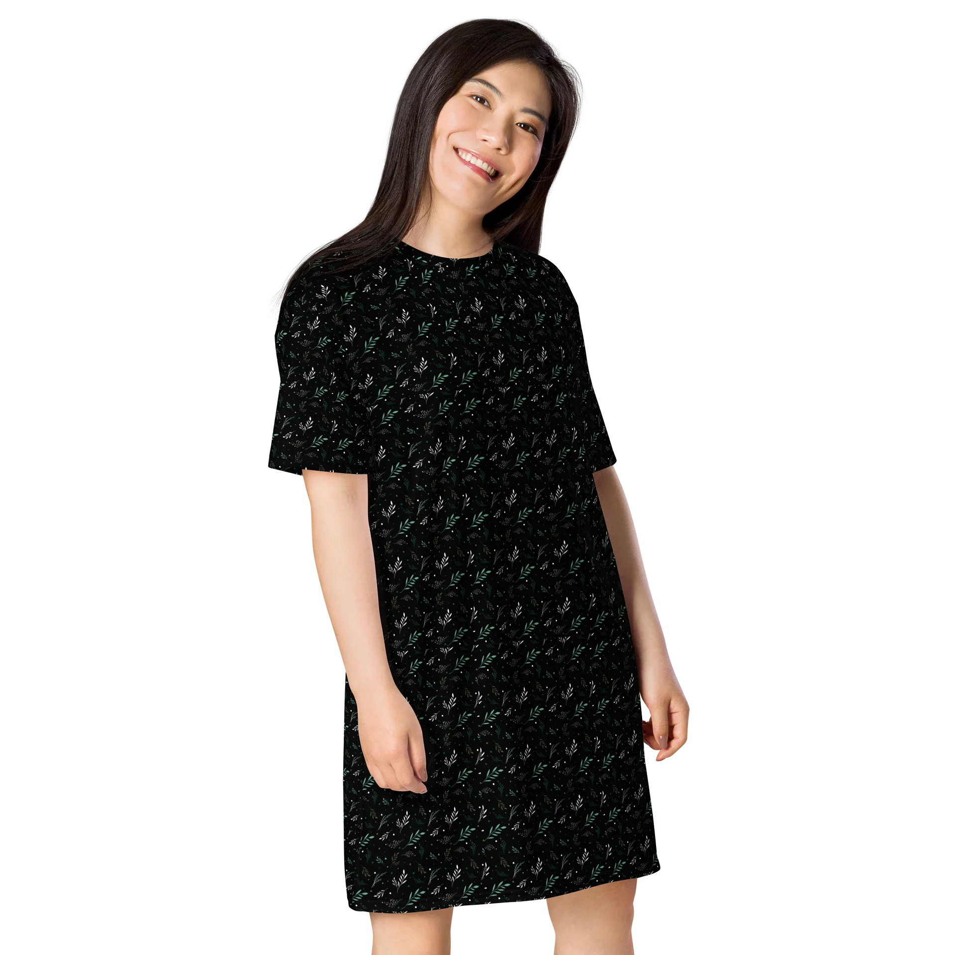 Signature Ink Oversized Tee Dress product image (4)