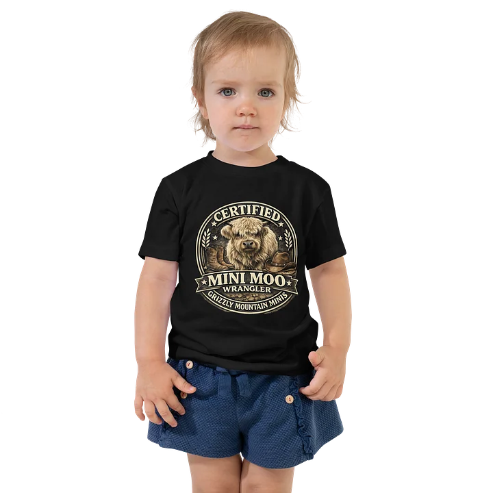 Certified Mini Moo Wrangler - Finnegan Toddler T-Shirt product image (1)