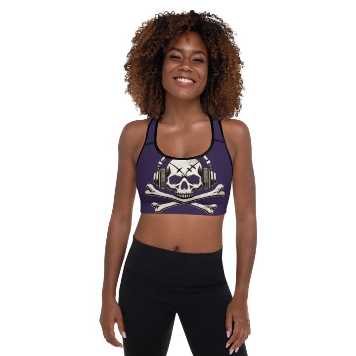 PTT Skull n Headphones (Sports Bra) product image (1)