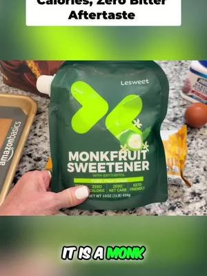 Sugar free substitute, LeSweet minority sweetener! Available on my Amazon storefront at www.realmissionketo.com #missionhope #sugarfree #lesweet