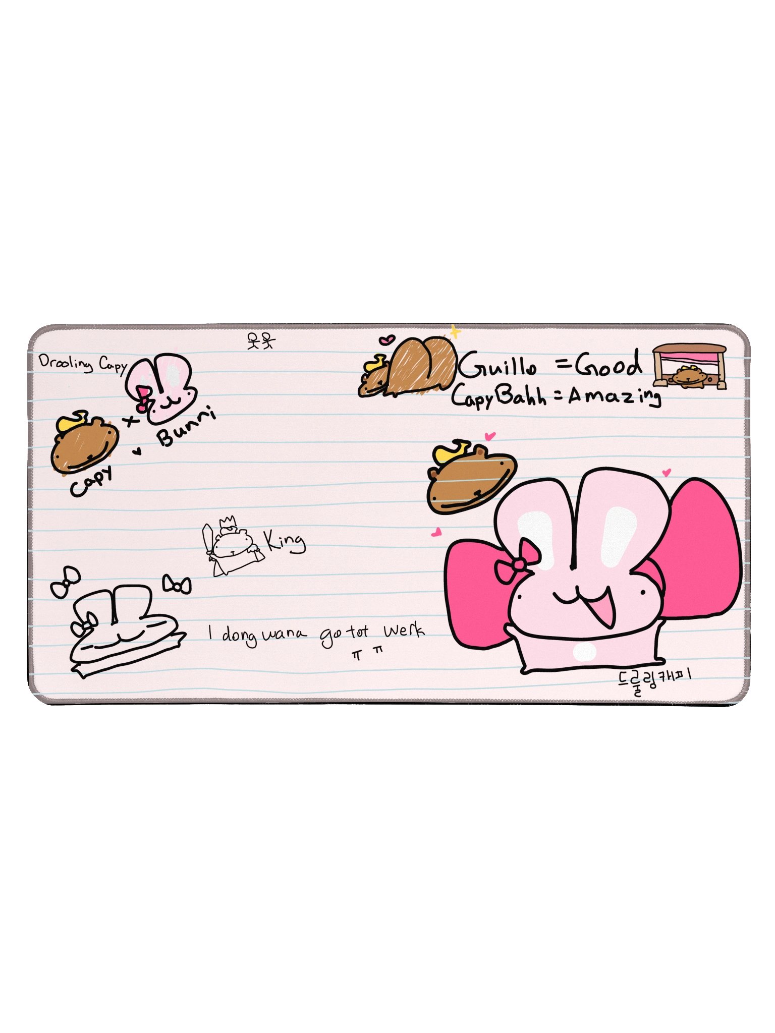 Bunni Notebook Desk Mousepad product image (1)