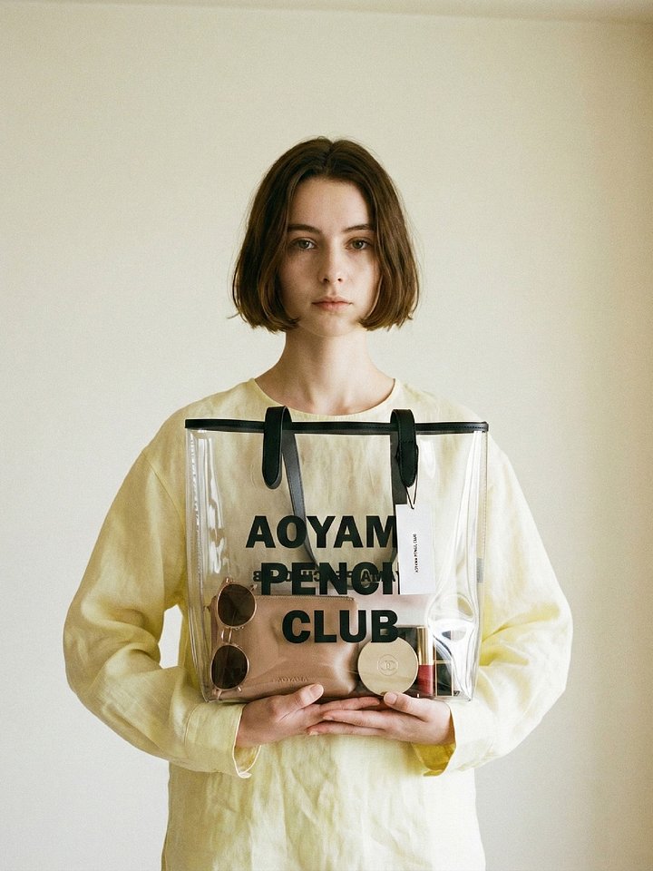 Clear Tote Bag - Black Logo product image (1)