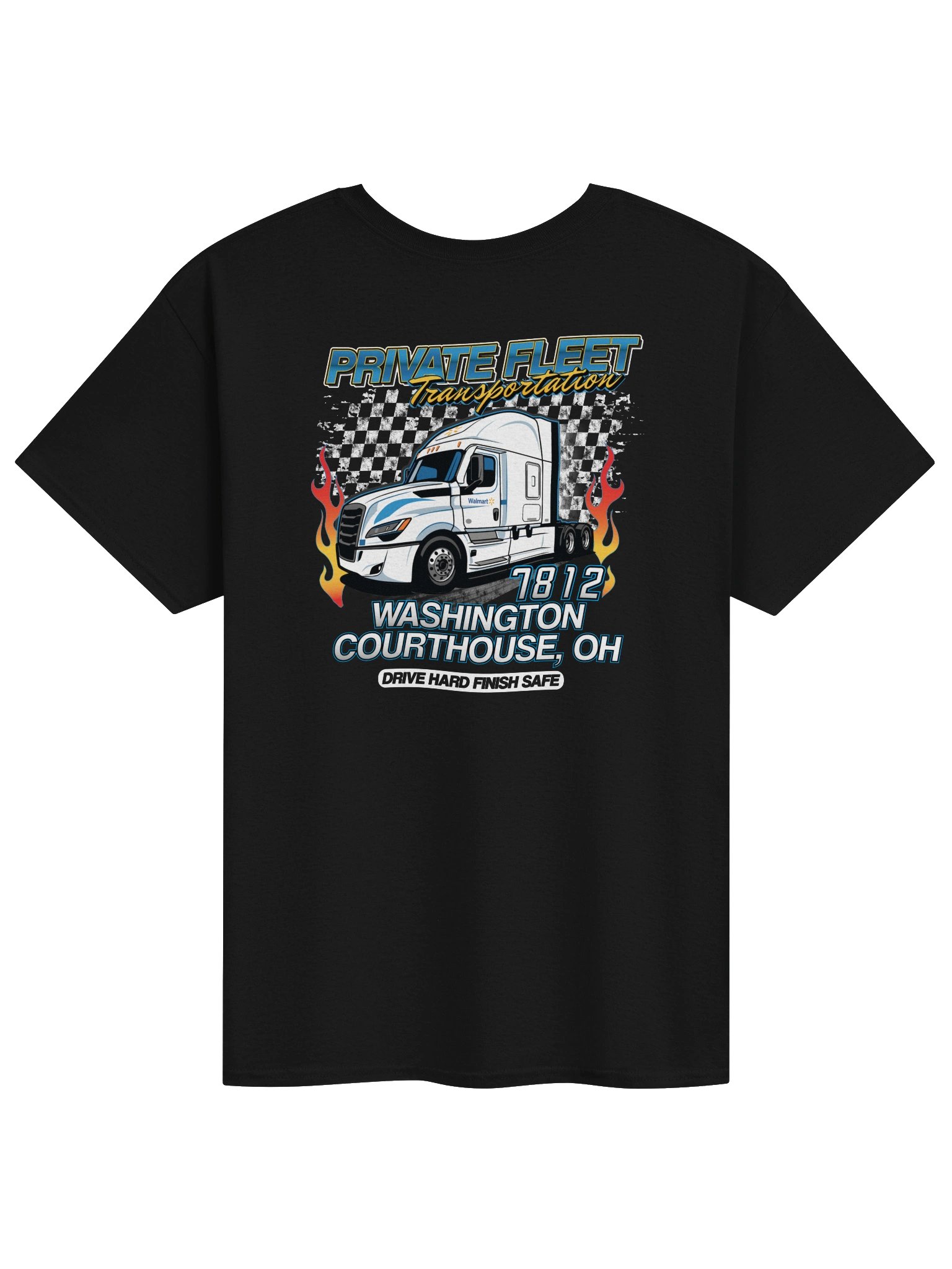 7812 Washington Courthouse Private Fleet Racing Theme T-shirt product image (1)