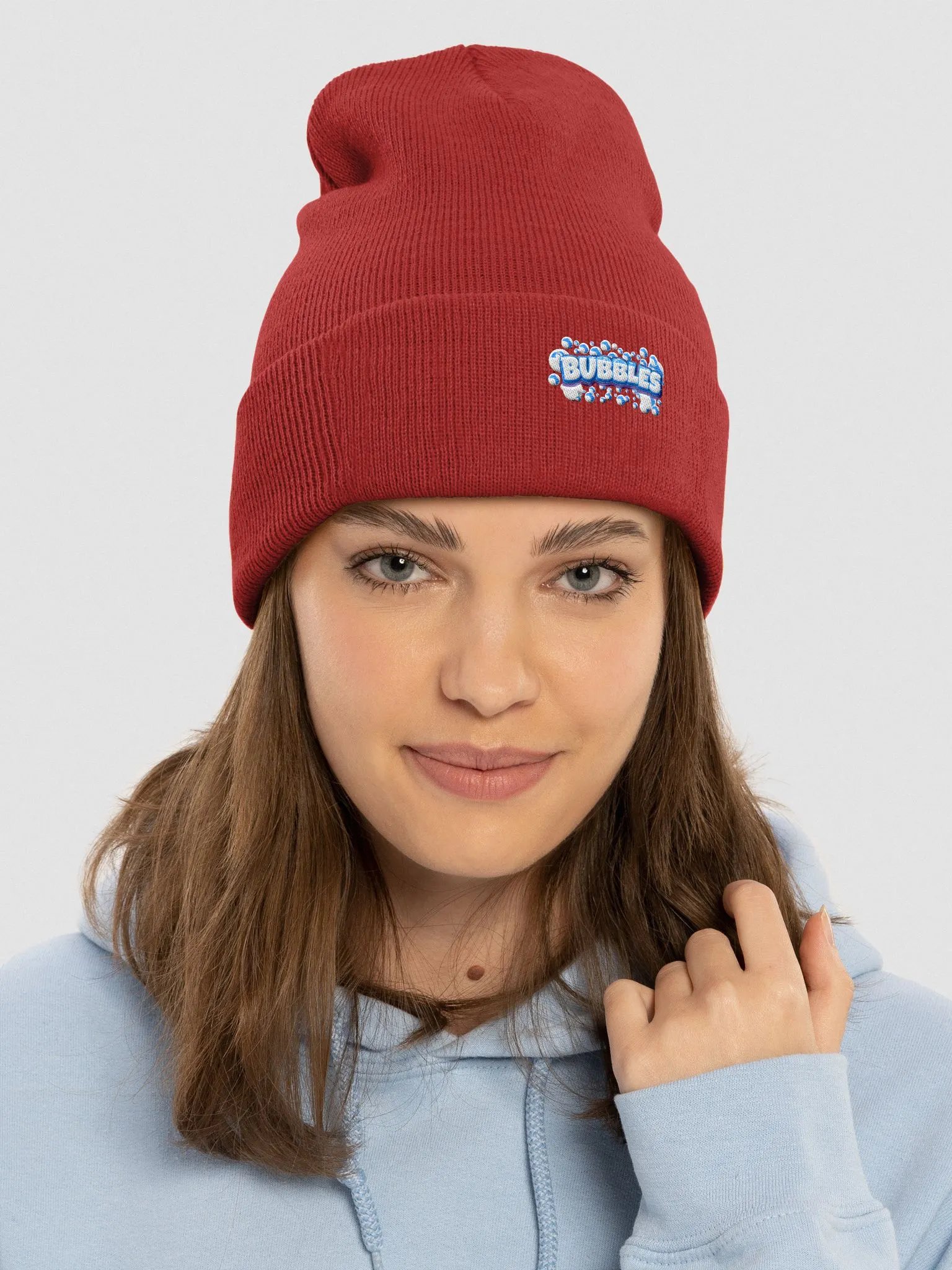 "Bubbles" Cuffed Beanie product image (3)