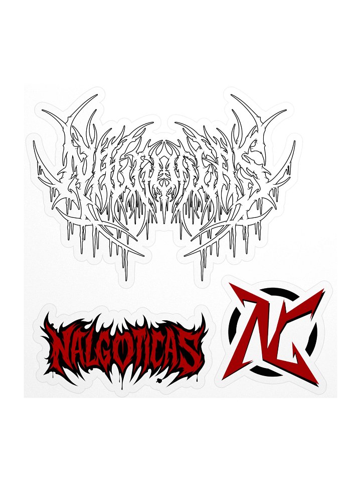 Nalgoticas Metal Sticker Bundle product image (1)