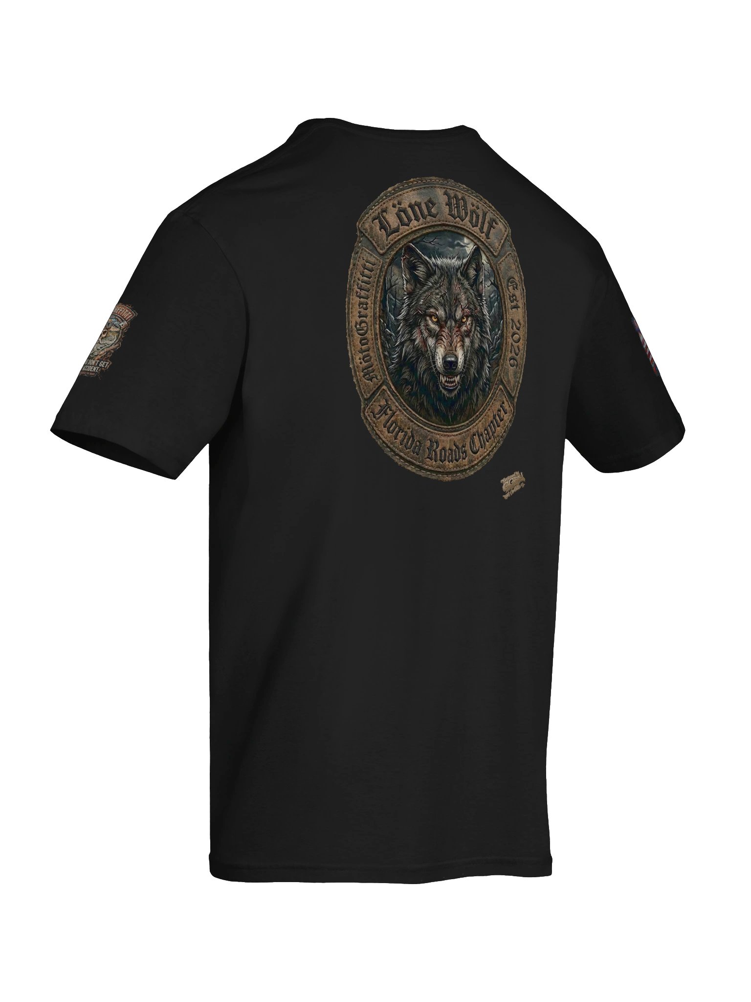 MötoGraffitti Löne Wölf T-Shirt product image (8)