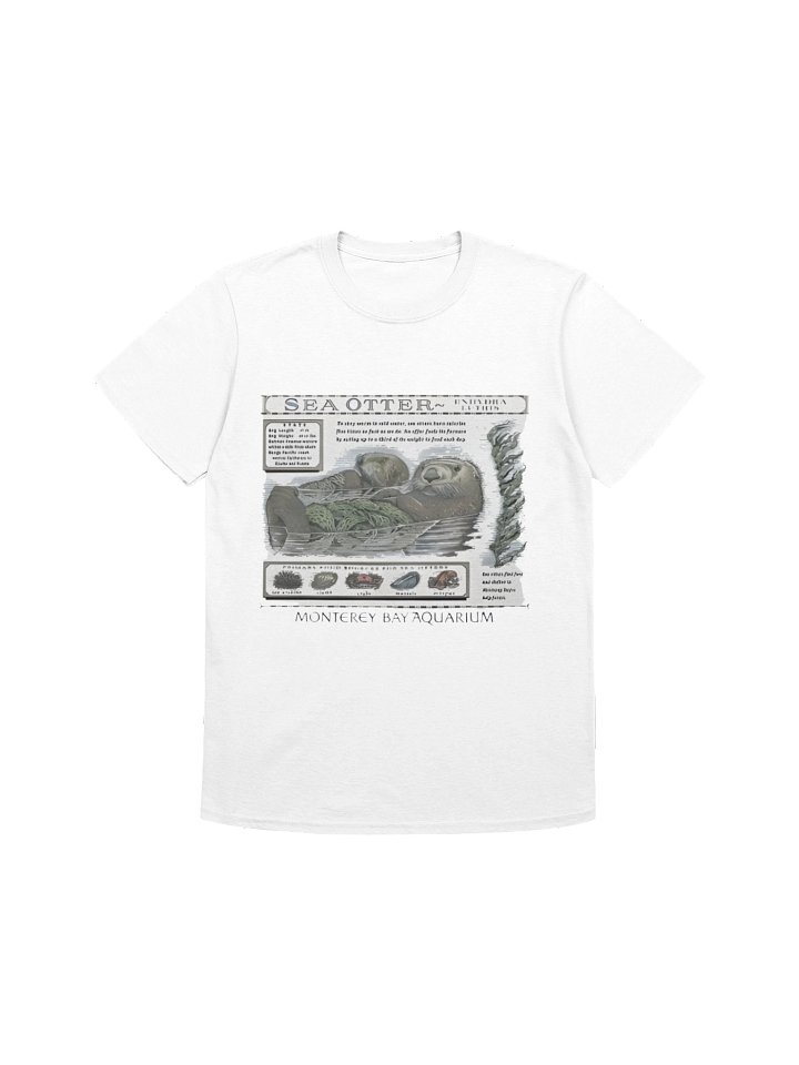 Sea Otter Monterey Bay Aquarium Shirt product image (8)