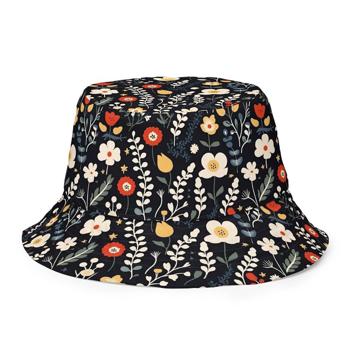 Reversible Floral Bucket Hat – Lightweight & Breathable product image (1)