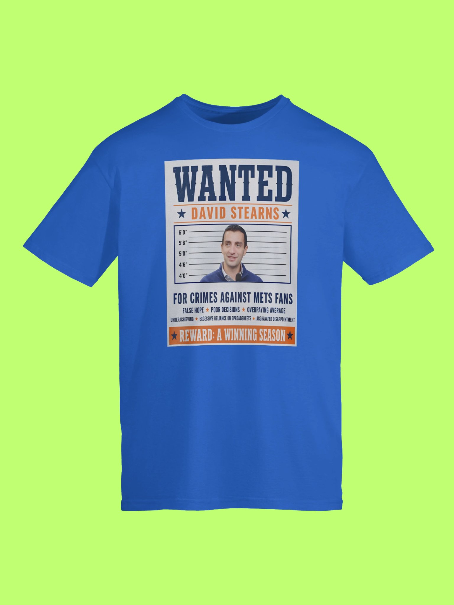 David Stearns Wanted Poster T-Shirt product image (151)