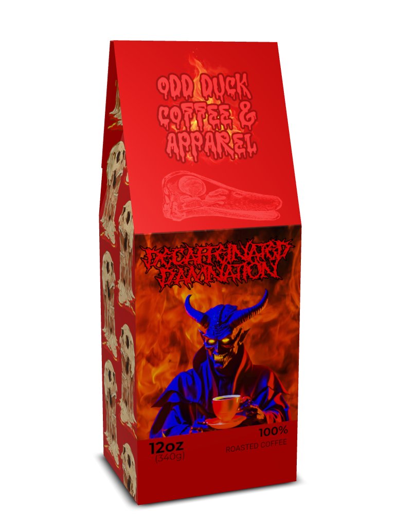 Odd Duck Decaffeinated Damnation Coffee and Tumblers product image (1)
