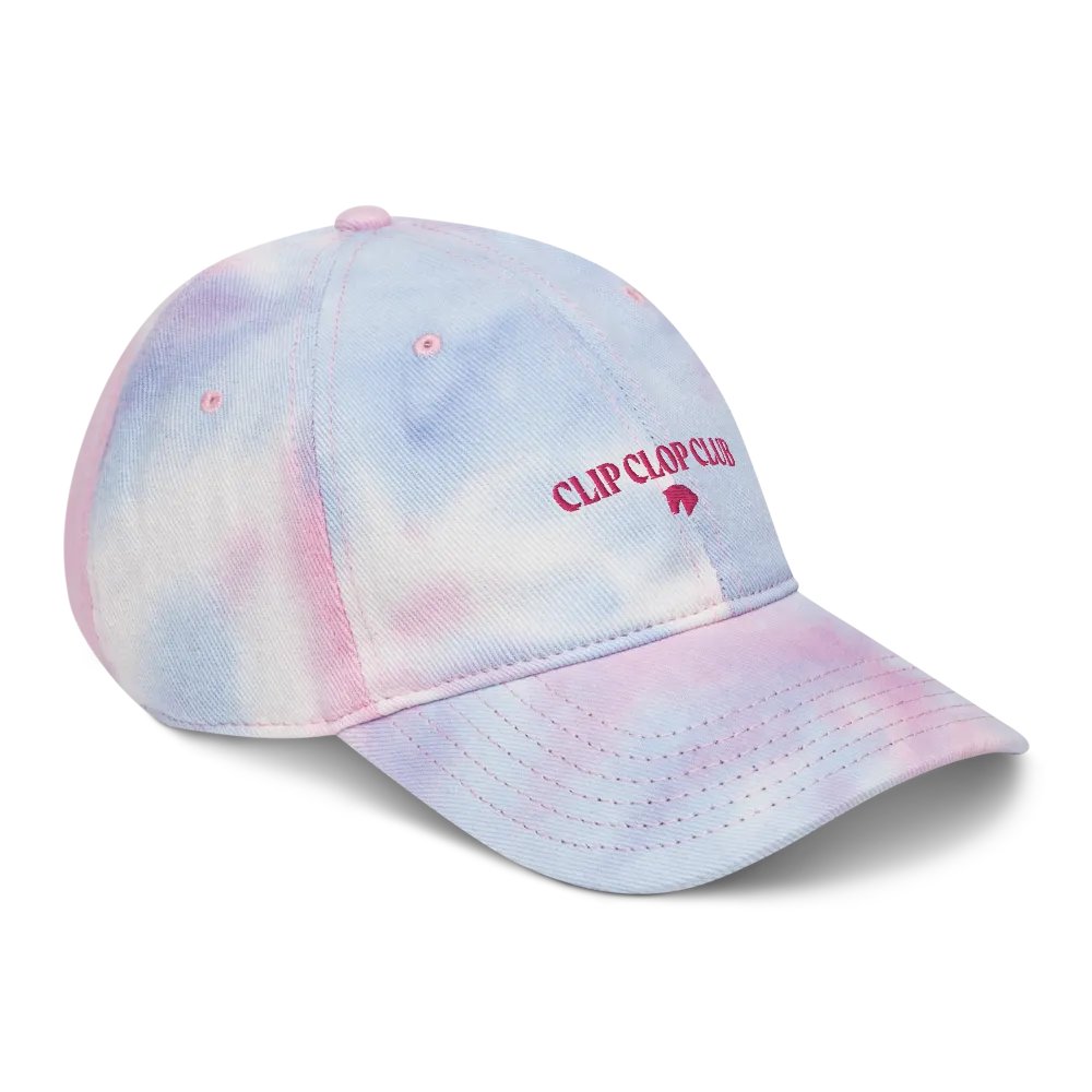 clip clop club emblem embroidered hat product image (9)