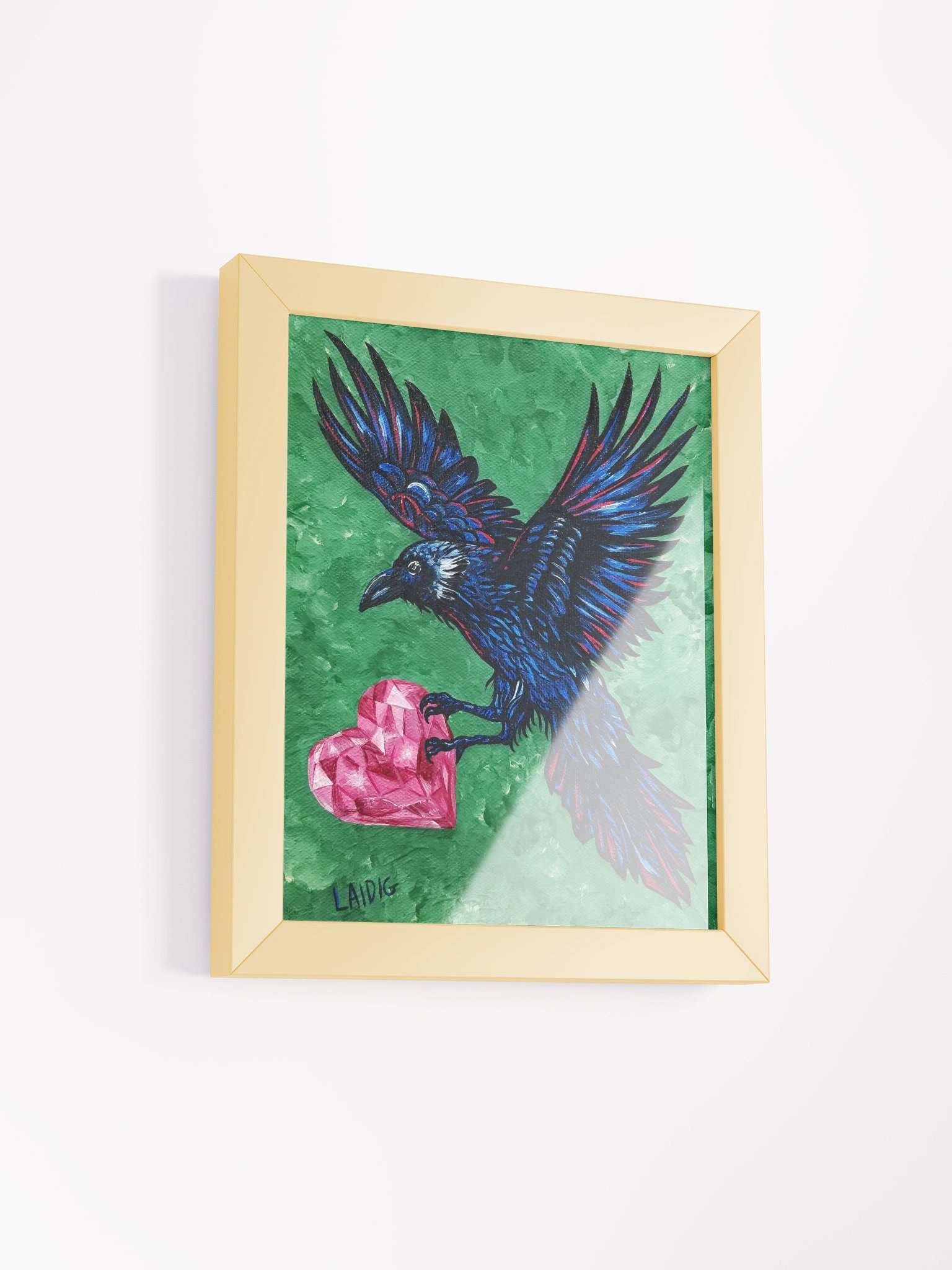 Raven's Gift Small Framed Print product image (4)
