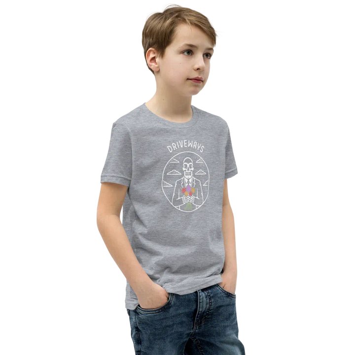 Skulls and Flowers Youth T-Shirt product image (30)