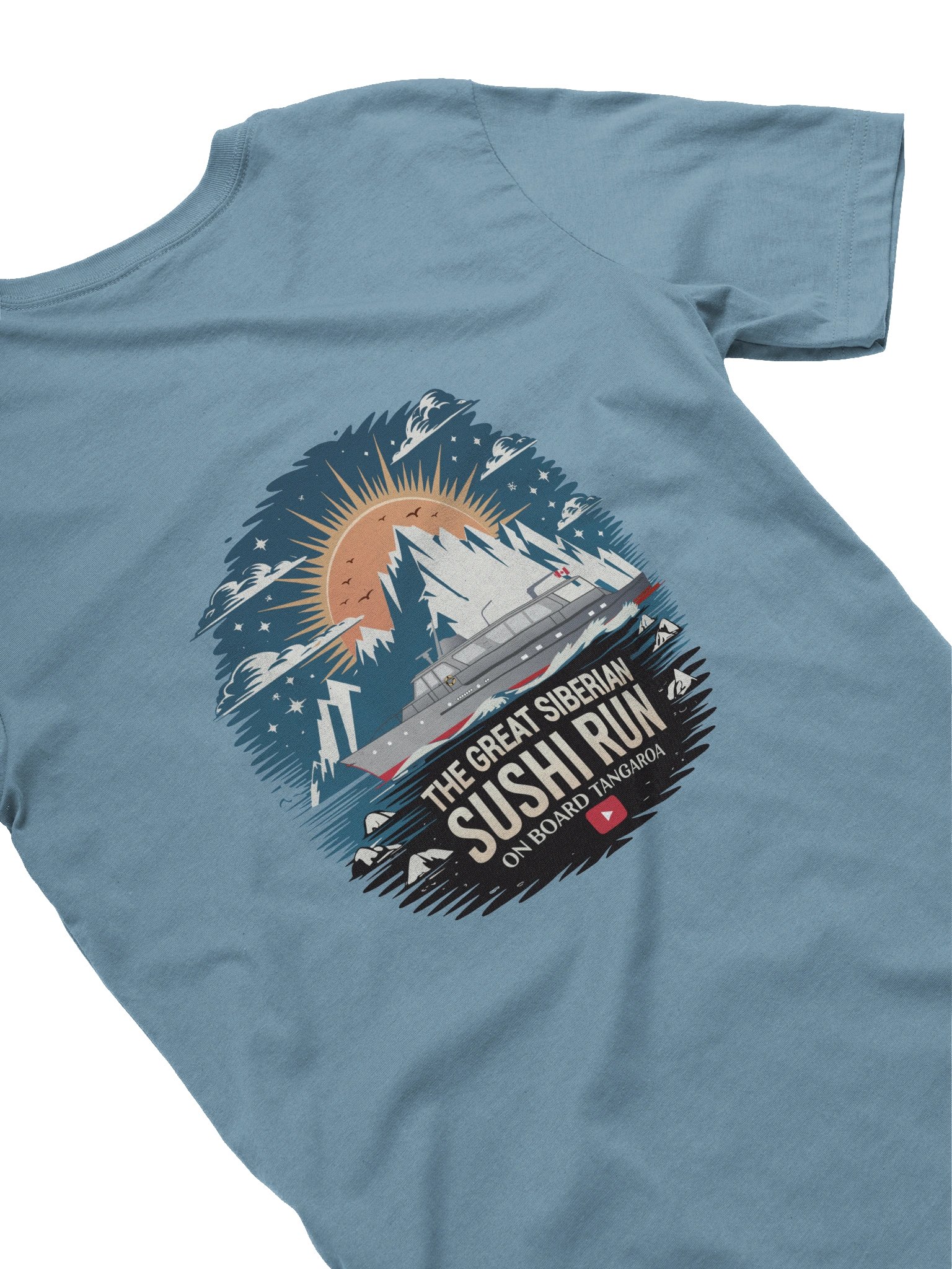 Ladies’ Scoop Neck T-Shirt – GSSR Mountain Edition product image (4)