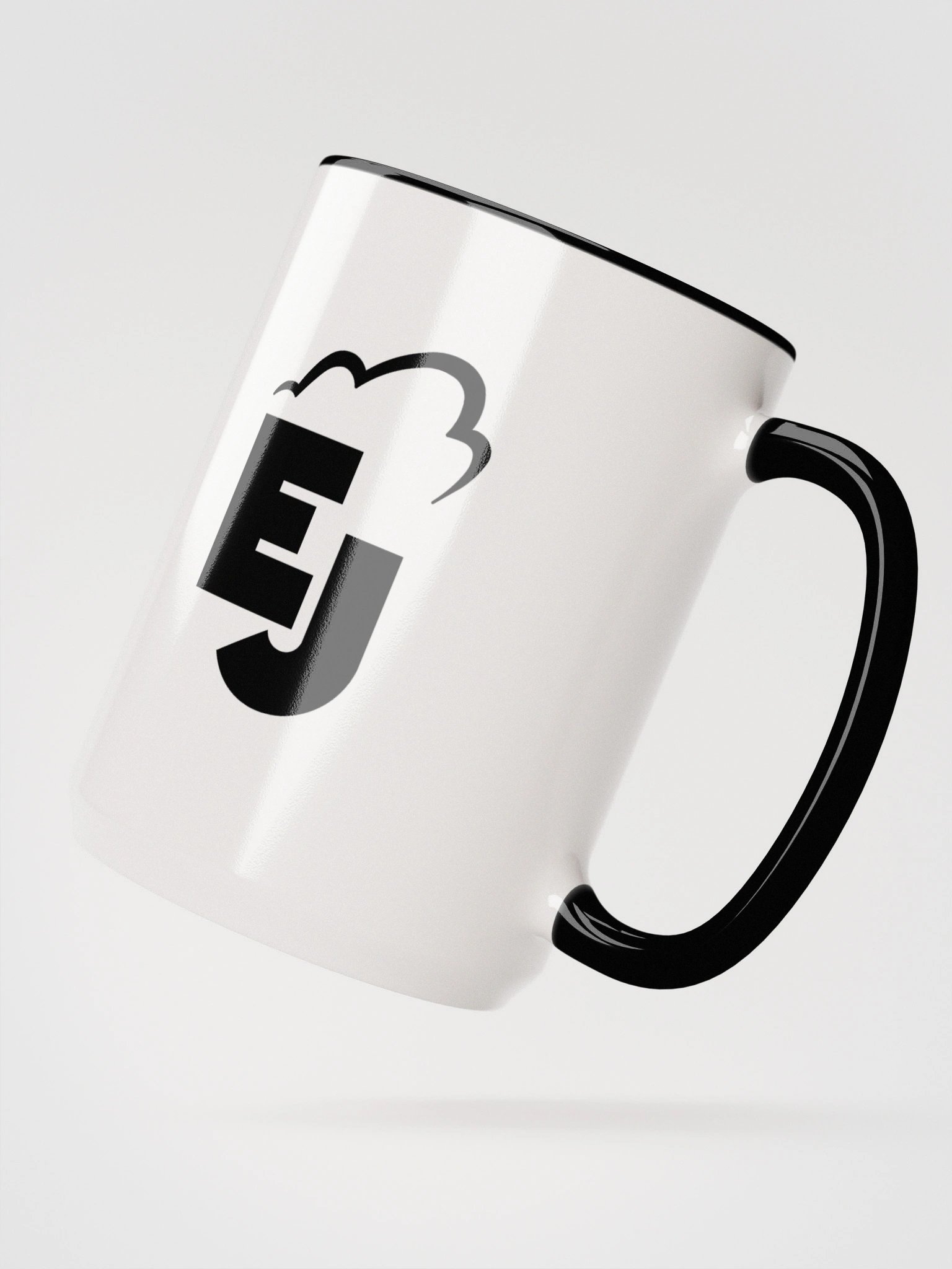 Tasse Blanche Glossy Logo EJ product image (3)