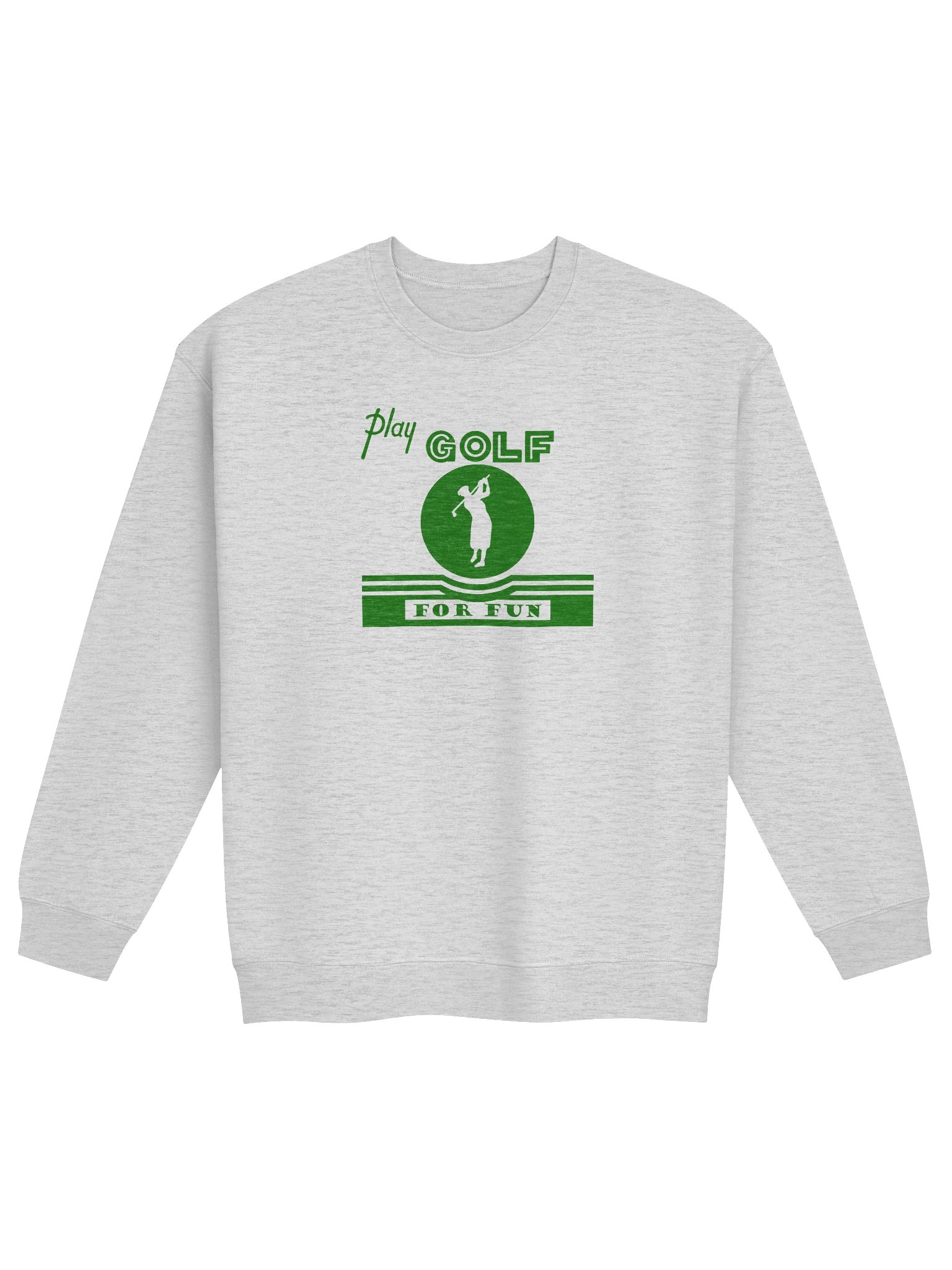 'Golf for Fun' Sweatshirt — Light product image (1)