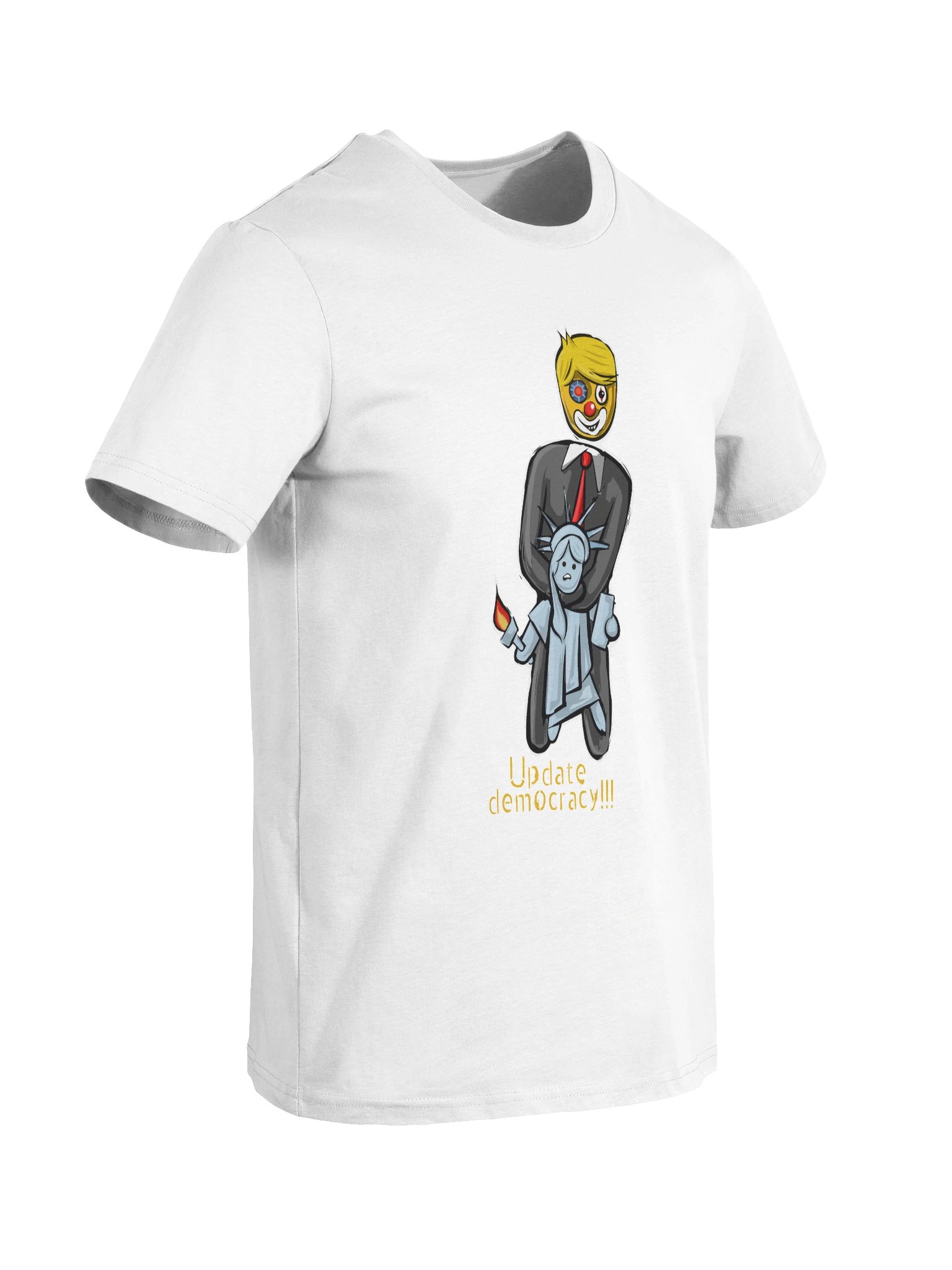 Trump strangeling the statue of liberty product image (8)