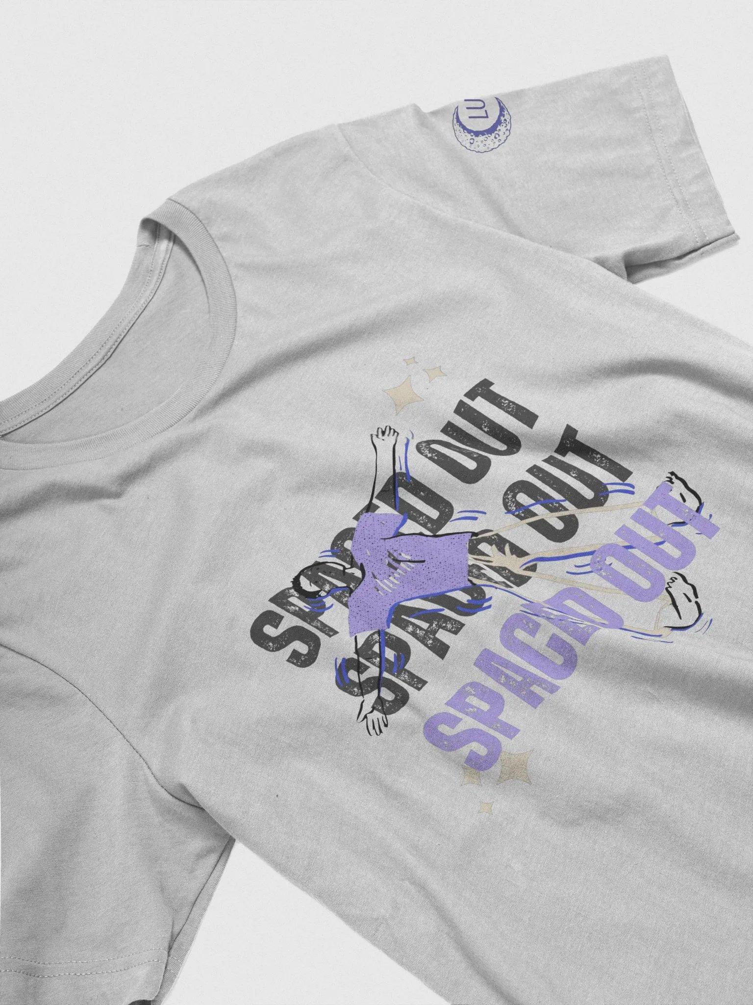 Spaced out T-shirt product image (30)