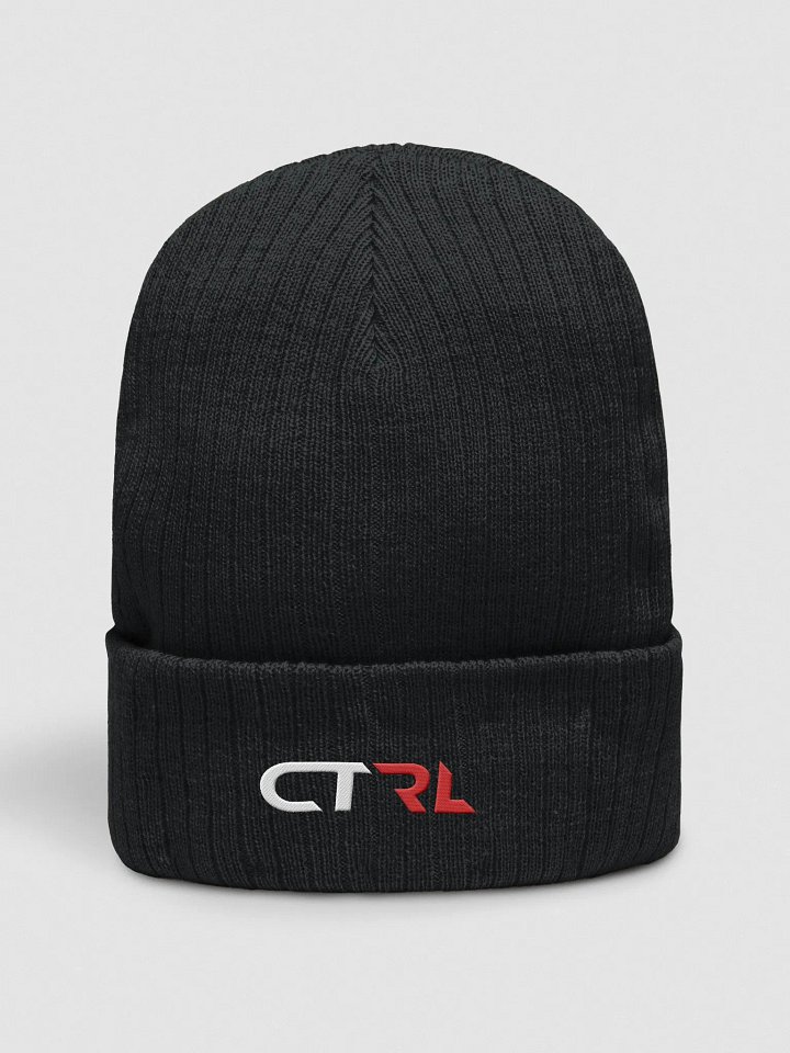 CTRL Ribbed Knit Beanie product image (2)