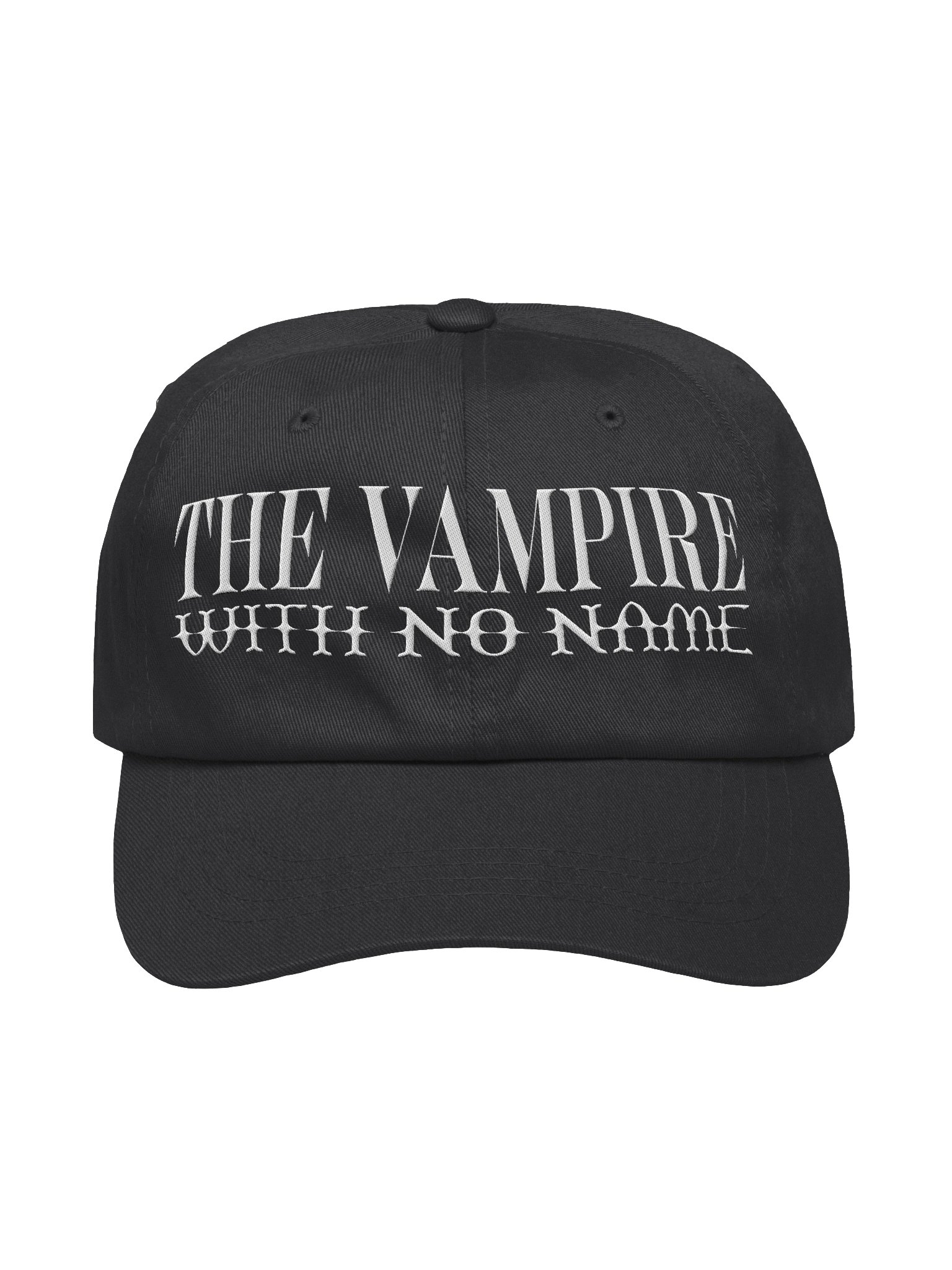 The Vampire with No Name - Black Snapback product image (1)